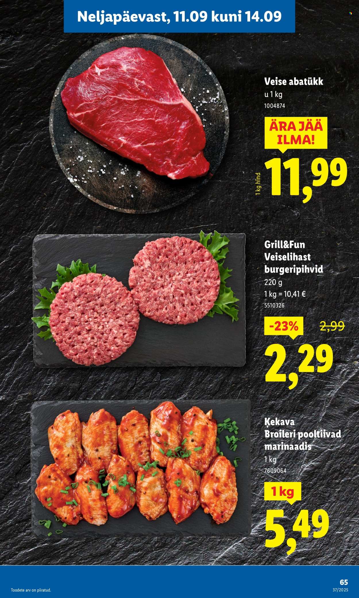 Lidl kliendileht - Kliendileht (8.09 - 14.09.2025)