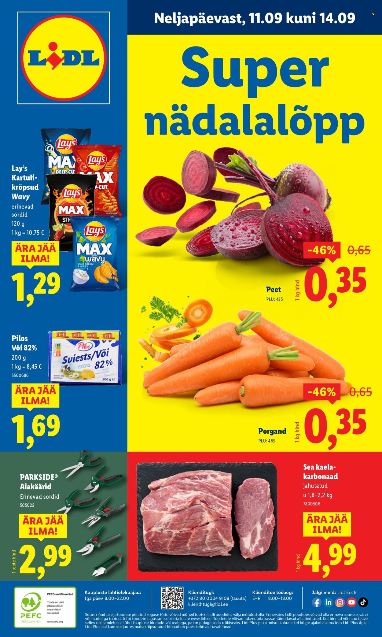 Lidl kliendileht - Kliendileht (8.09 - 14.09.2025)
