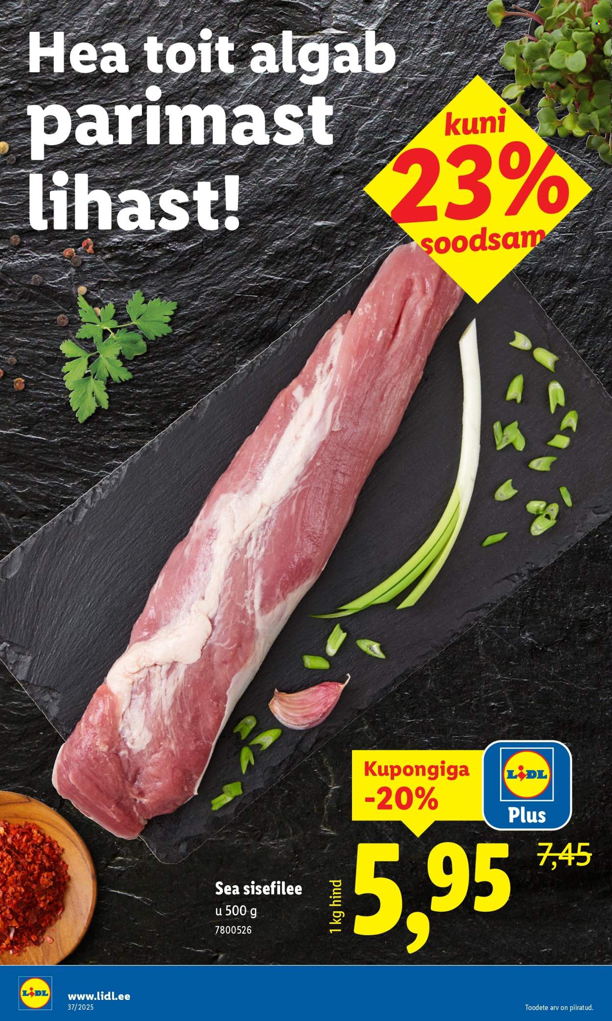 Lidl kliendileht - Kliendileht (8.09 - 14.09.2025)