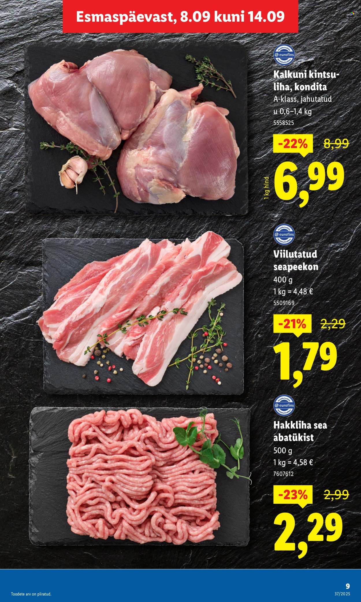 Lidl kliendileht - Kliendileht (8.09 - 14.09.2025)