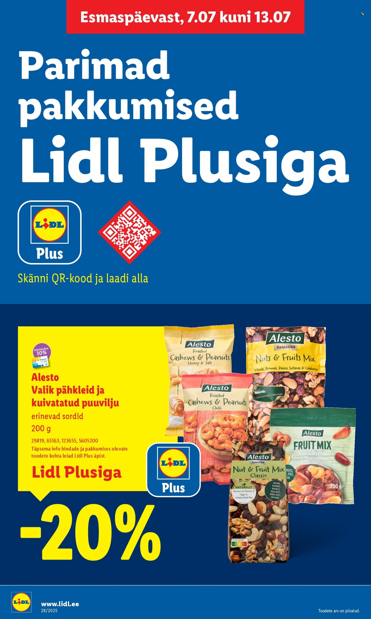 Lidl kliendileht - kliendileht (7.07 - 13.07.2025)