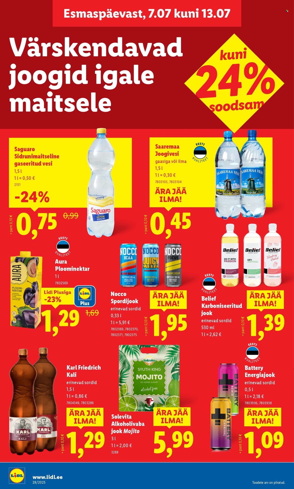 Lidl kliendileht - kliendileht (7.07 - 13.07.2025)