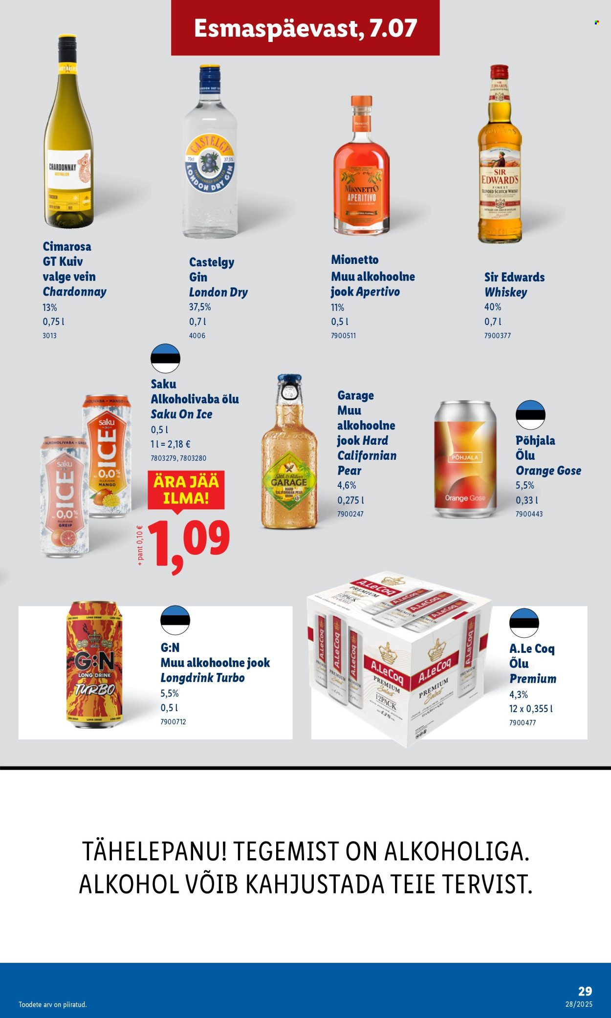 Lidl kliendileht - kliendileht (7.07 - 13.07.2025)