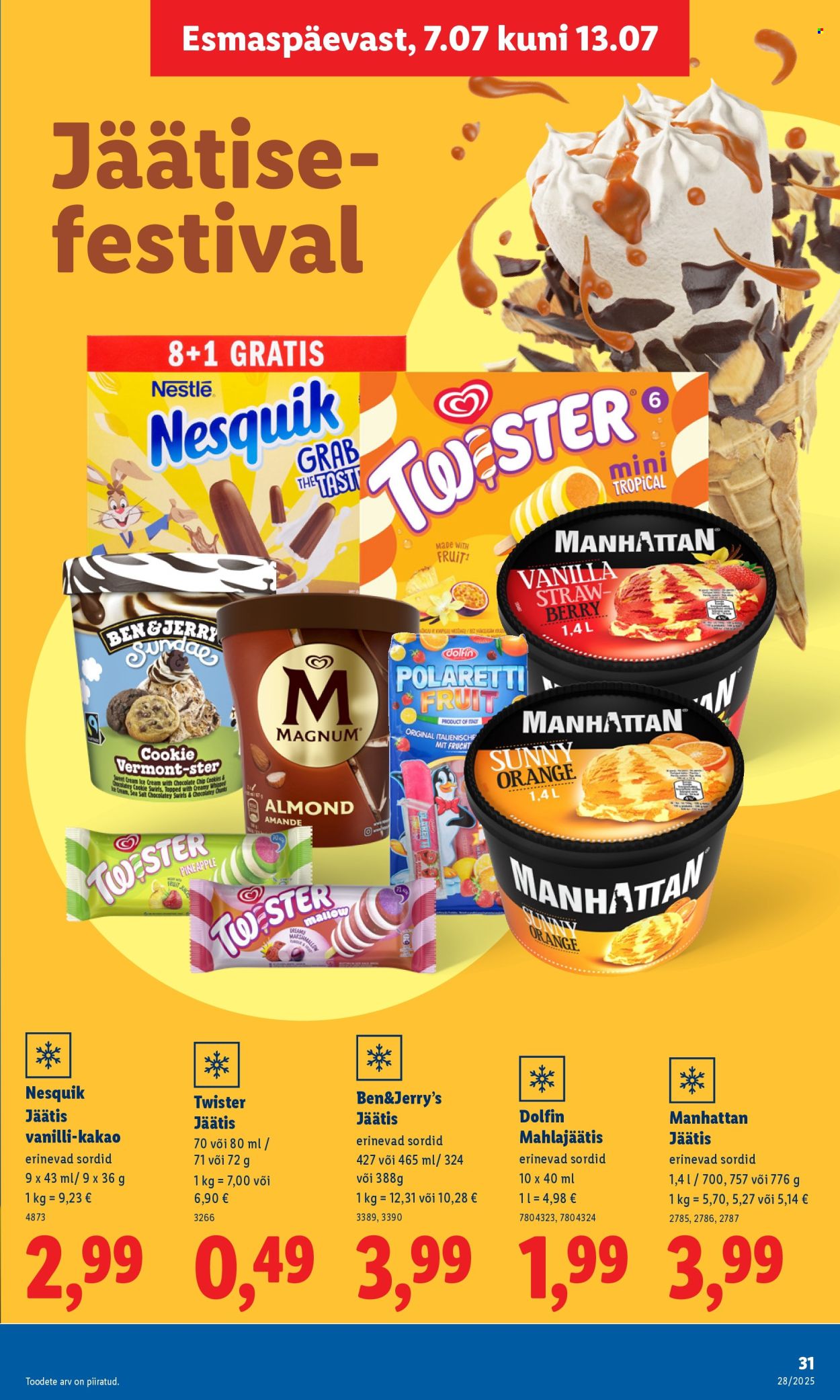 Lidl kliendileht - kliendileht (7.07 - 13.07.2025)