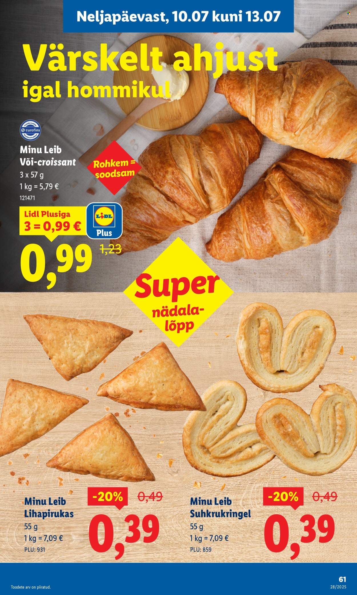 Lidl kliendileht - kliendileht (7.07 - 13.07.2025)