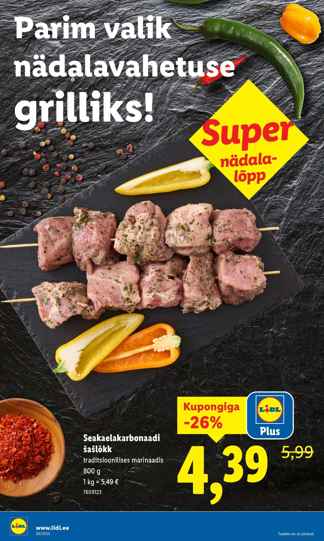 Lidl kliendileht - kliendileht (7.07 - 13.07.2025)