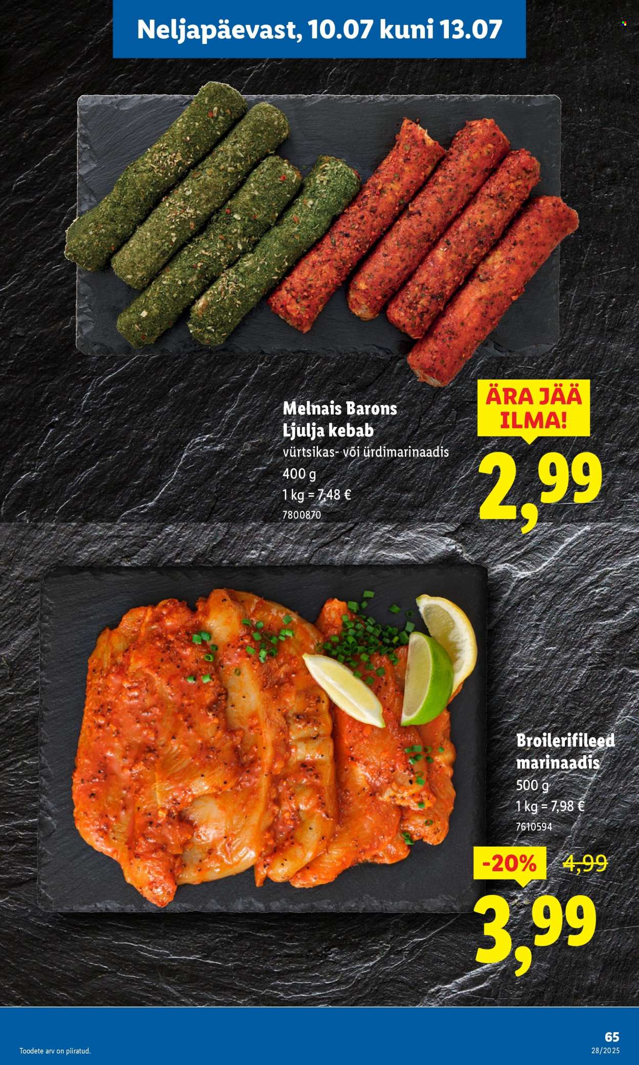 Lidl kliendileht - kliendileht (7.07 - 13.07.2025)