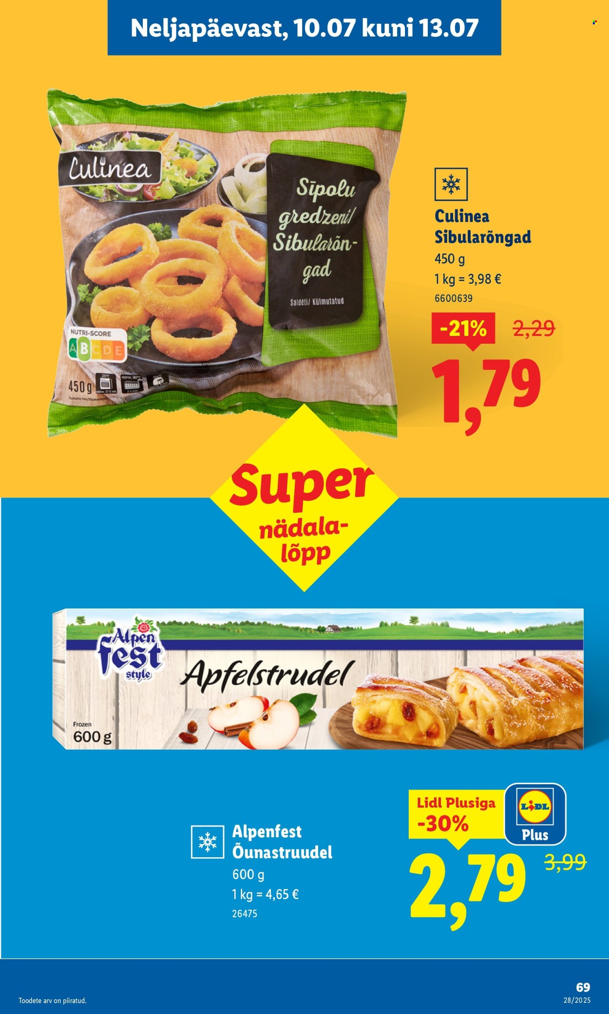 Lidl kliendileht - kliendileht (7.07 - 13.07.2025)