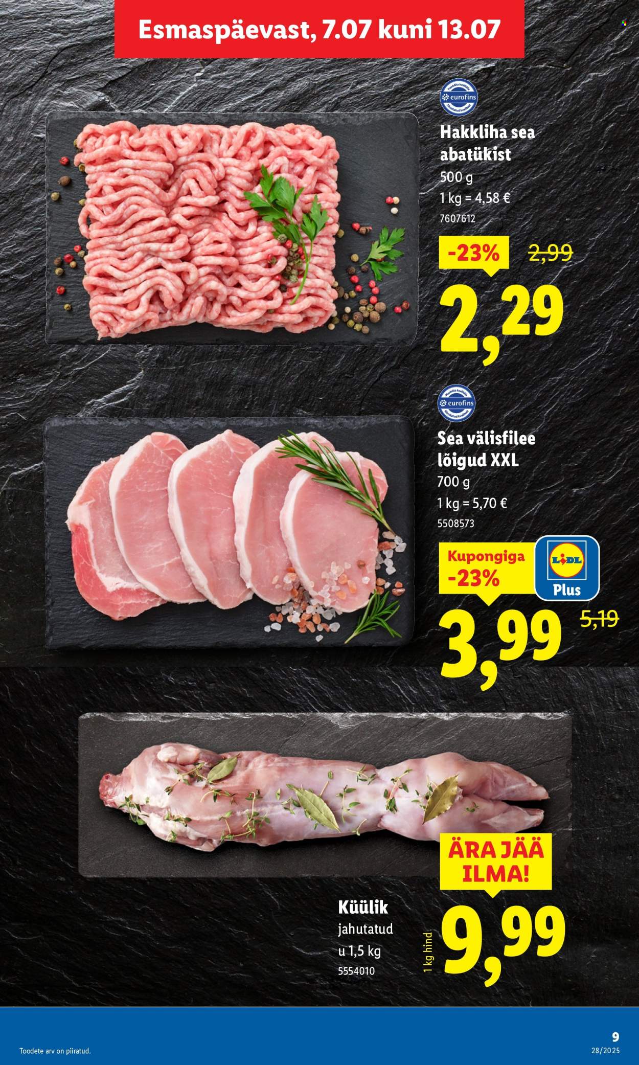 Lidl kliendileht - kliendileht (7.07 - 13.07.2025)