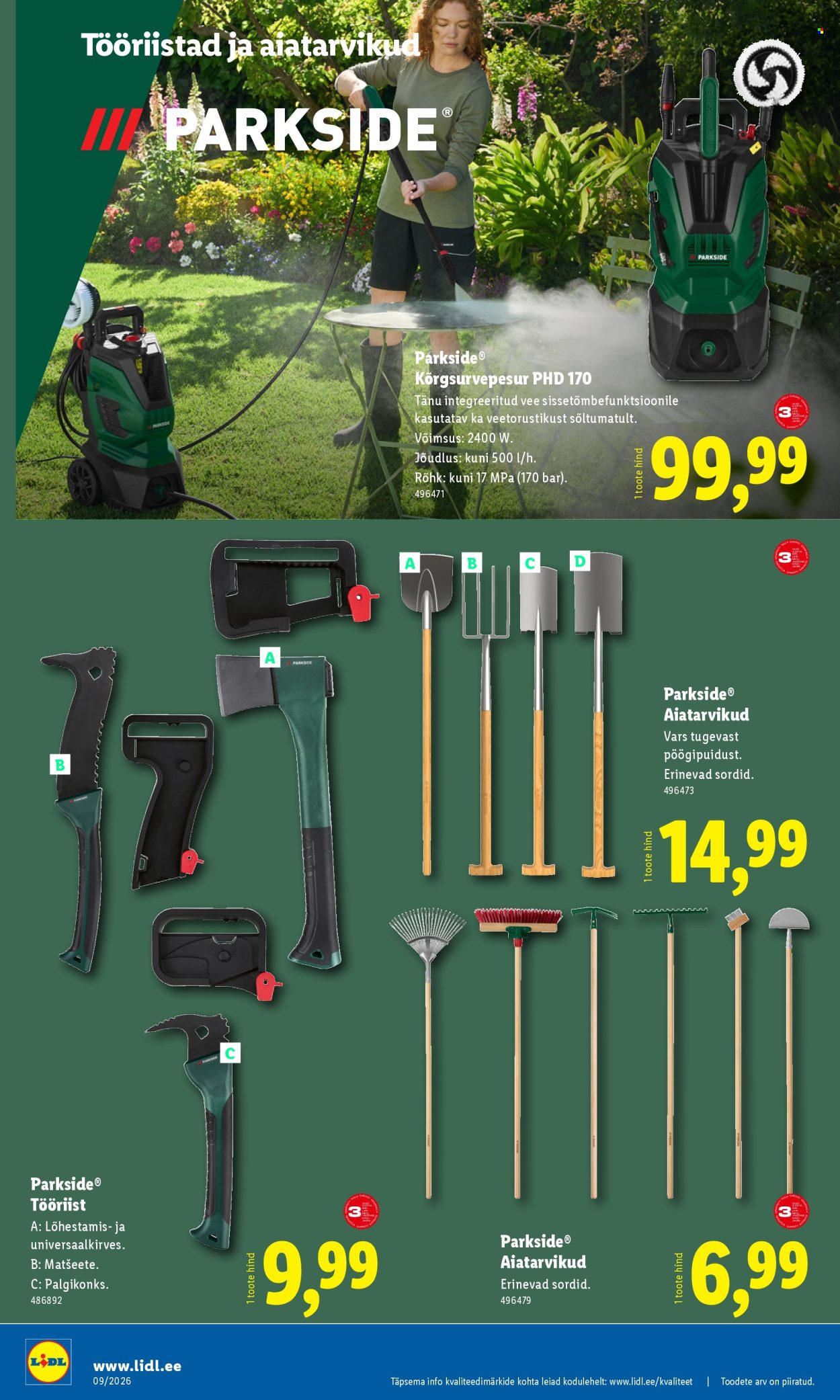 Lidl kliendileht - Tööstuskaupade pakkumised (23.02 - 1.03.2026)