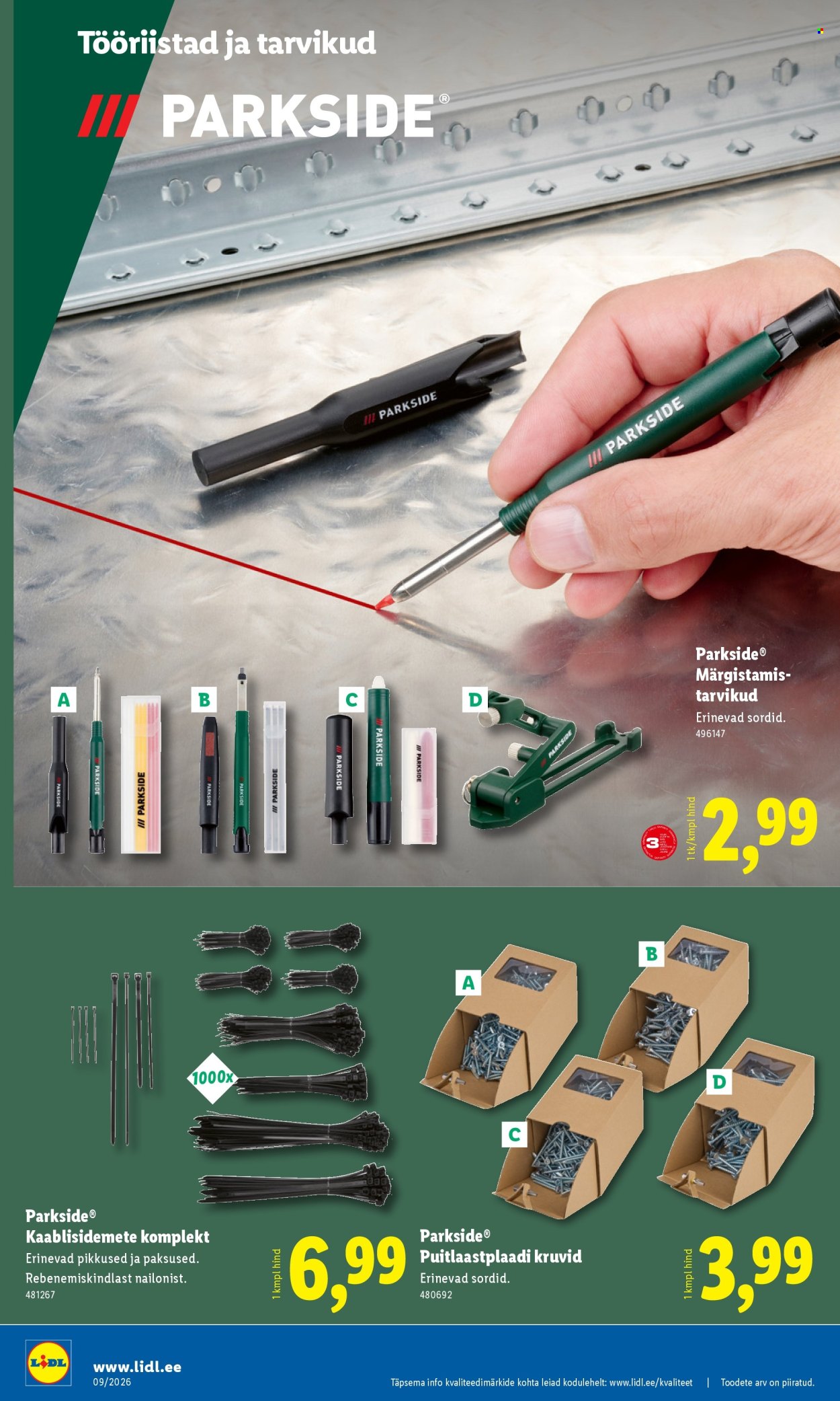 Lidl kliendileht - Tööstuskaupade pakkumised (23.02 - 1.03.2026)