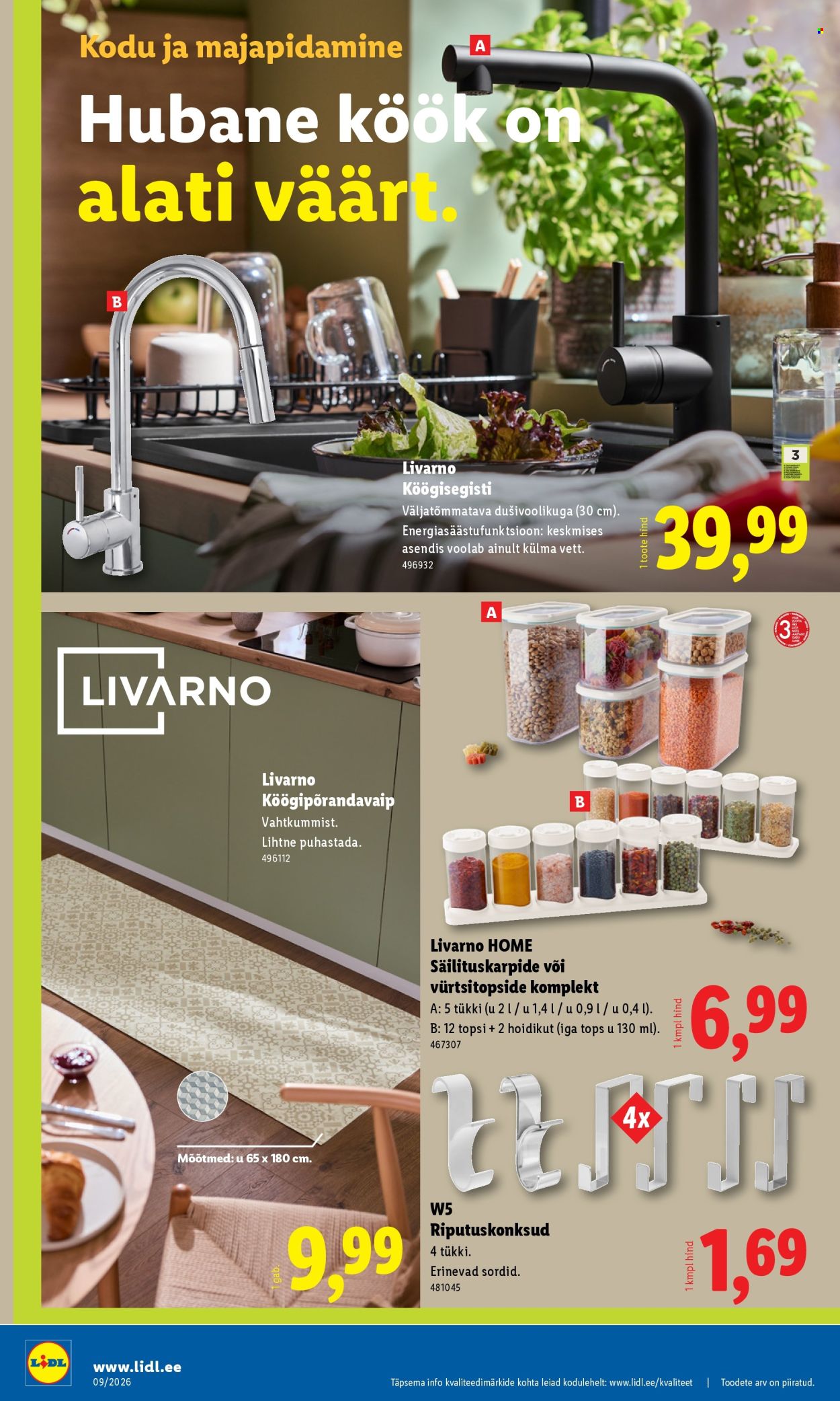 Lidl kliendileht - Tööstuskaupade pakkumised (23.02 - 1.03.2026)