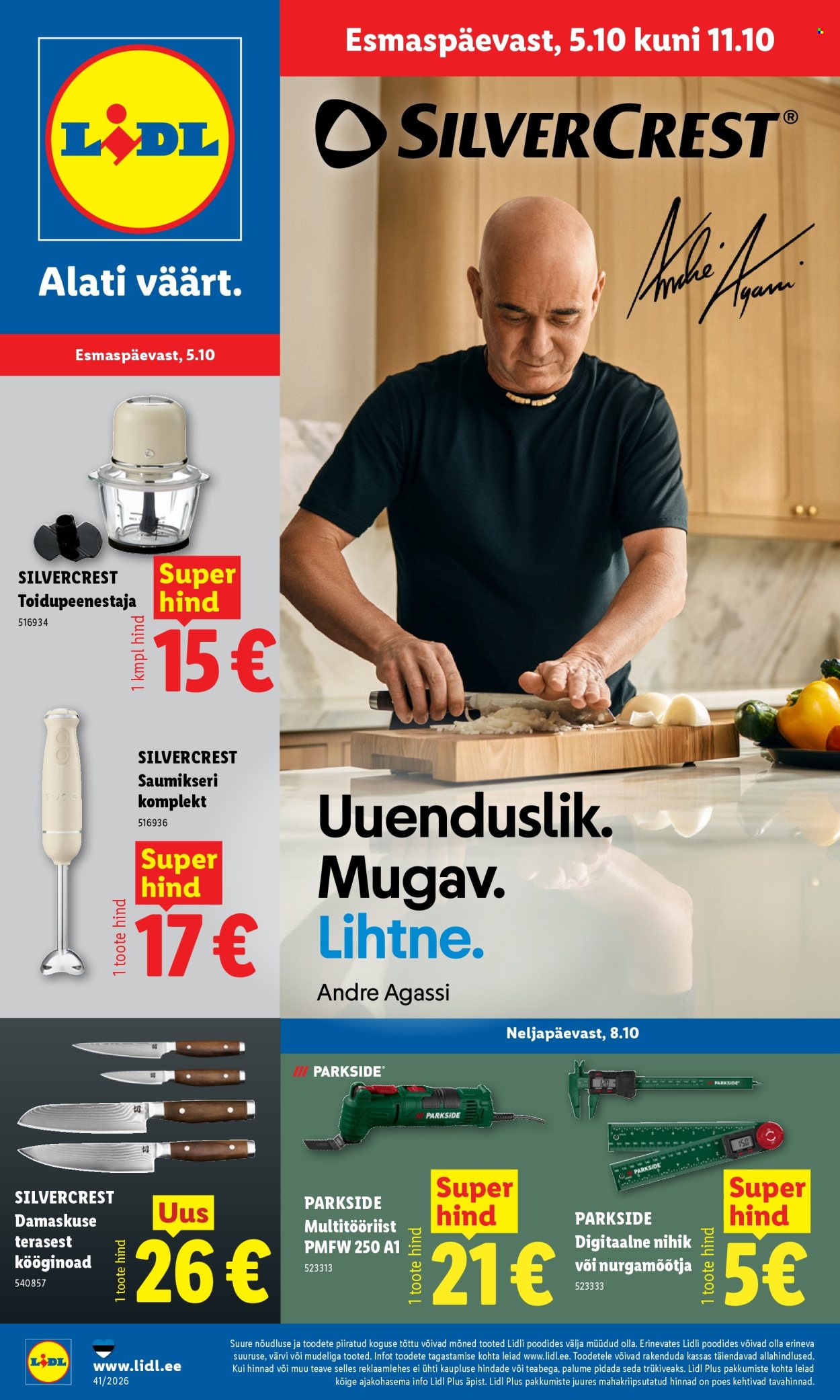 Lidl kliendileht (5.10 - 11.10.2026)
