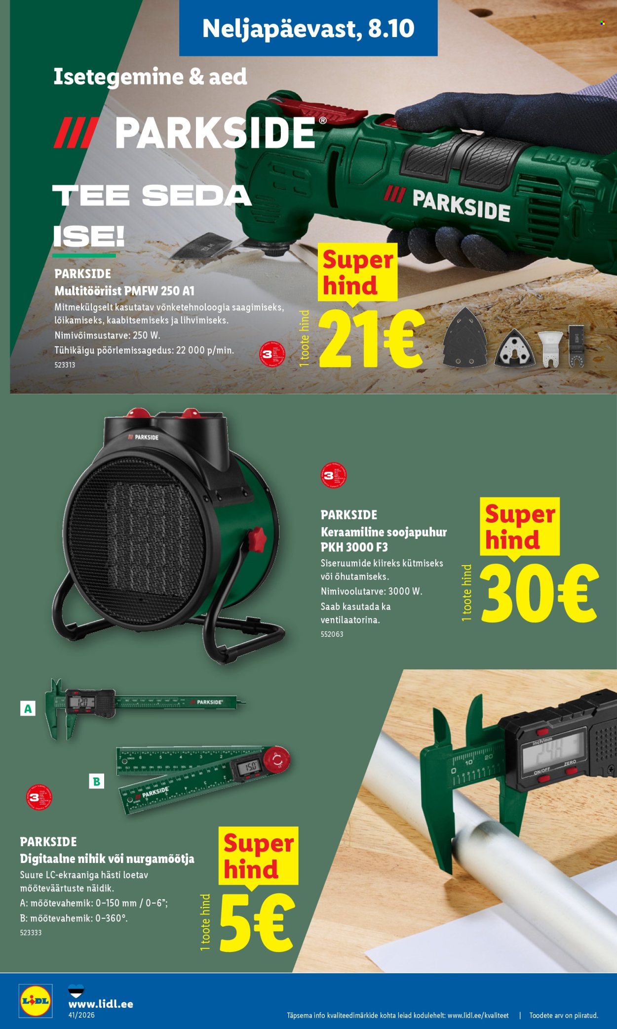 Lidl kliendileht (5.10 - 11.10.2026)