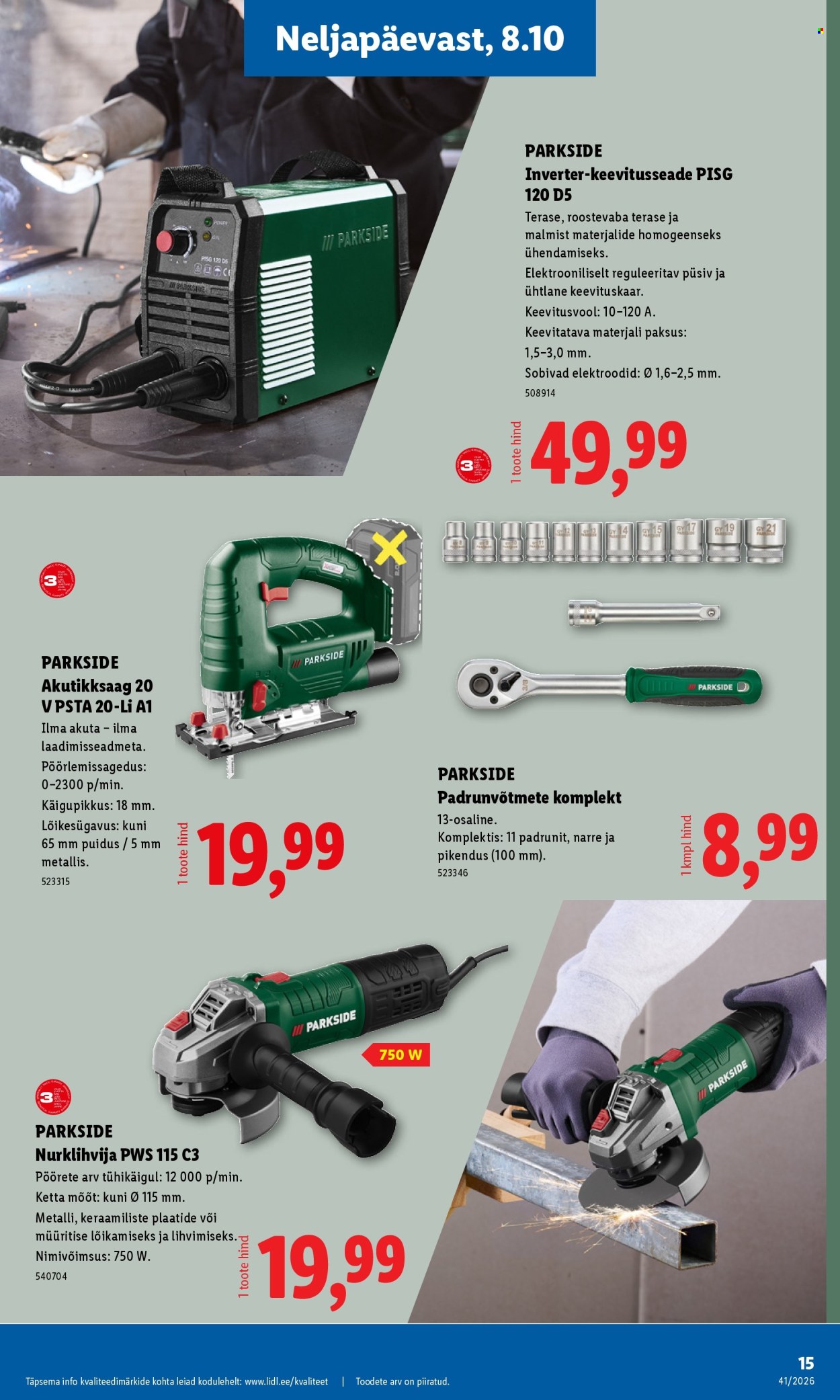 Lidl kliendileht (5.10 - 11.10.2026)