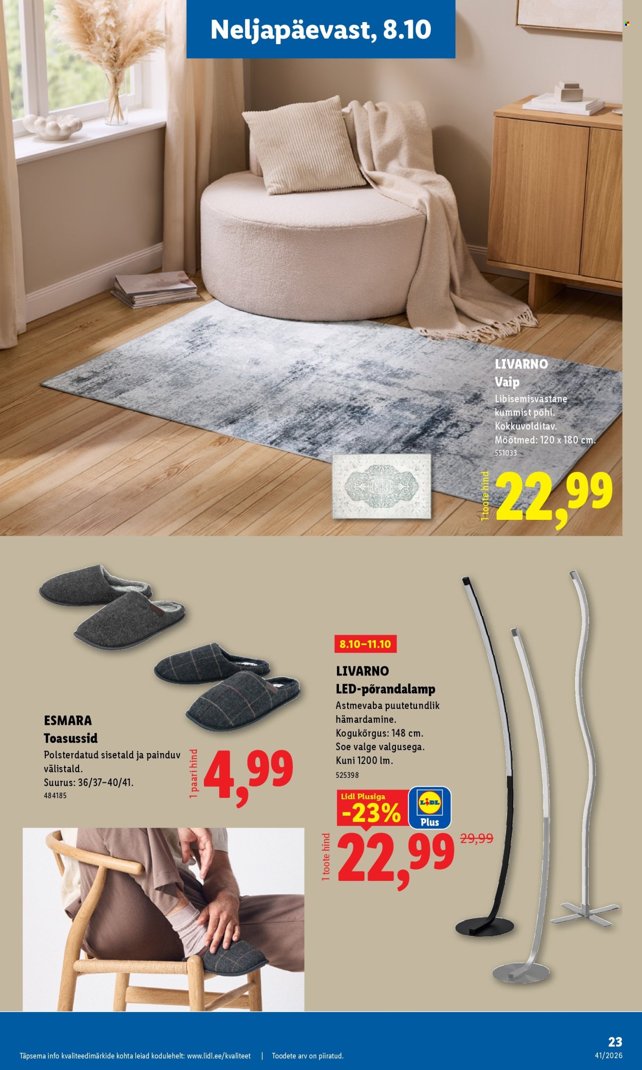 Lidl kliendileht (5.10 - 11.10.2026)