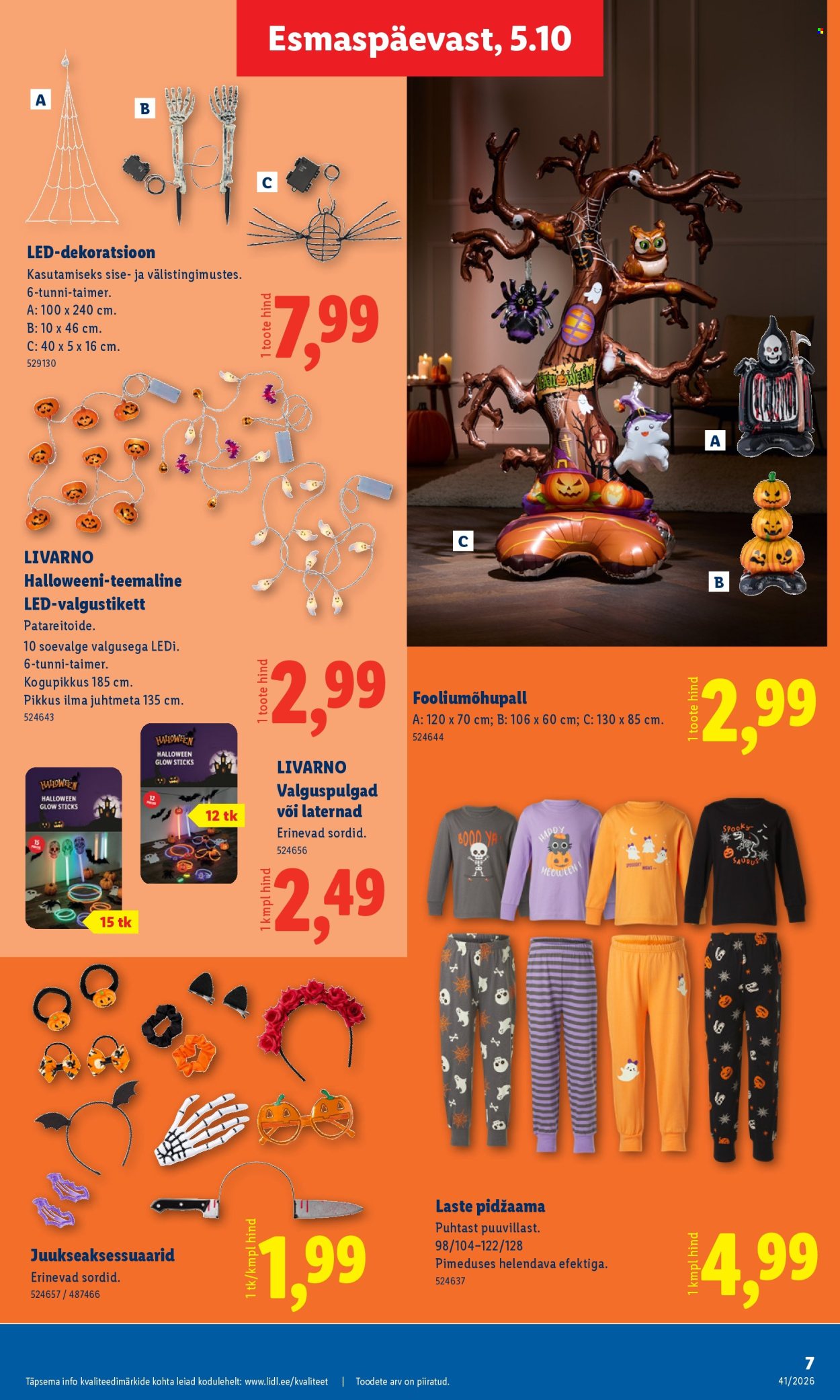 Lidl kliendileht (5.10 - 11.10.2026)