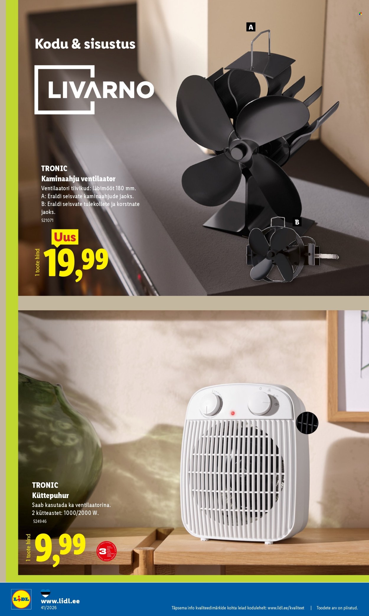 Lidl kliendileht (5.10 - 11.10.2026)