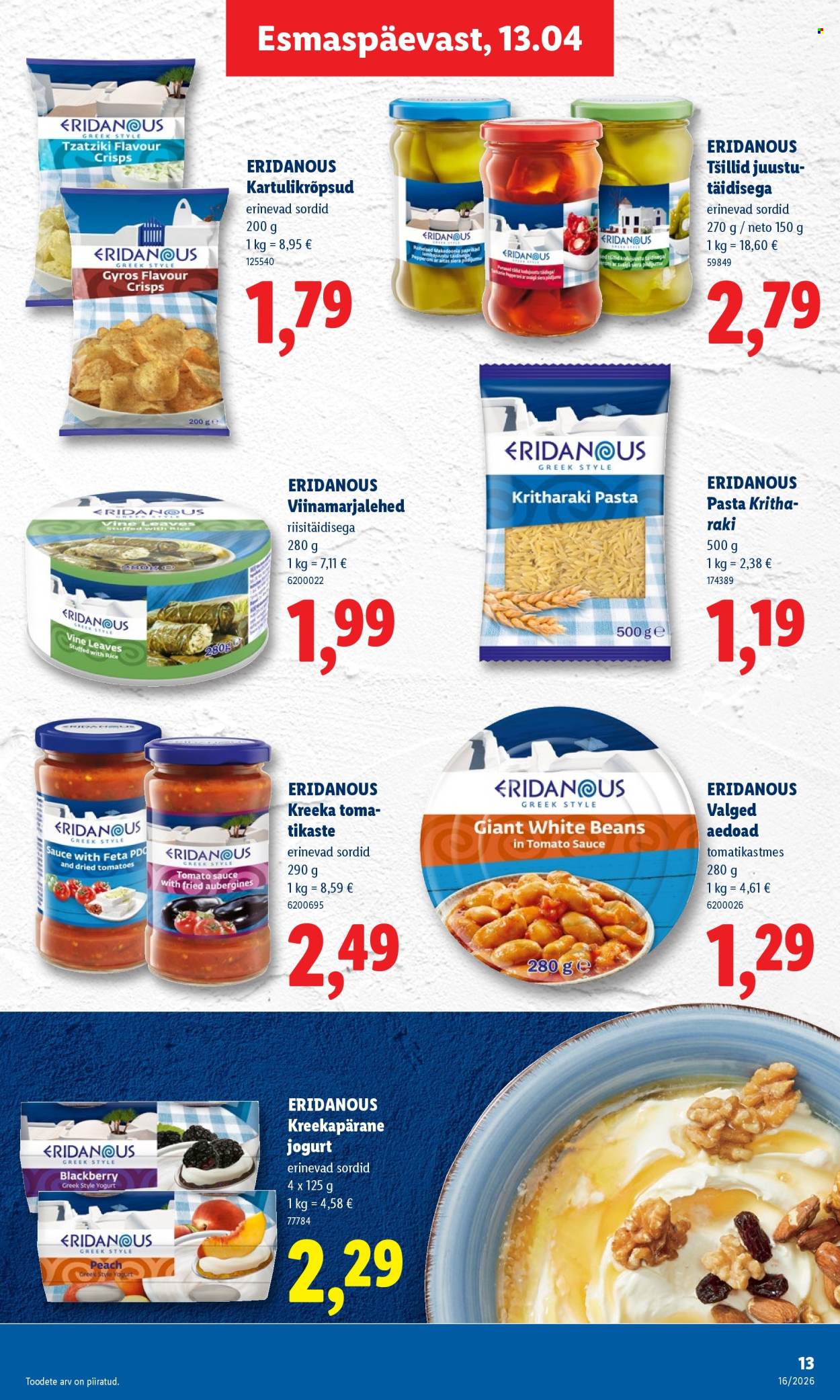 Lidl kliendileht - Kliendileht (13.04 - 19.04.2026)