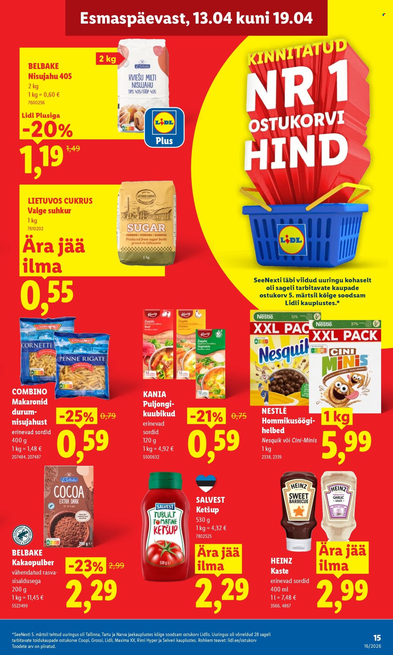 Lidl kliendileht - Kliendileht (13.04 - 19.04.2026)