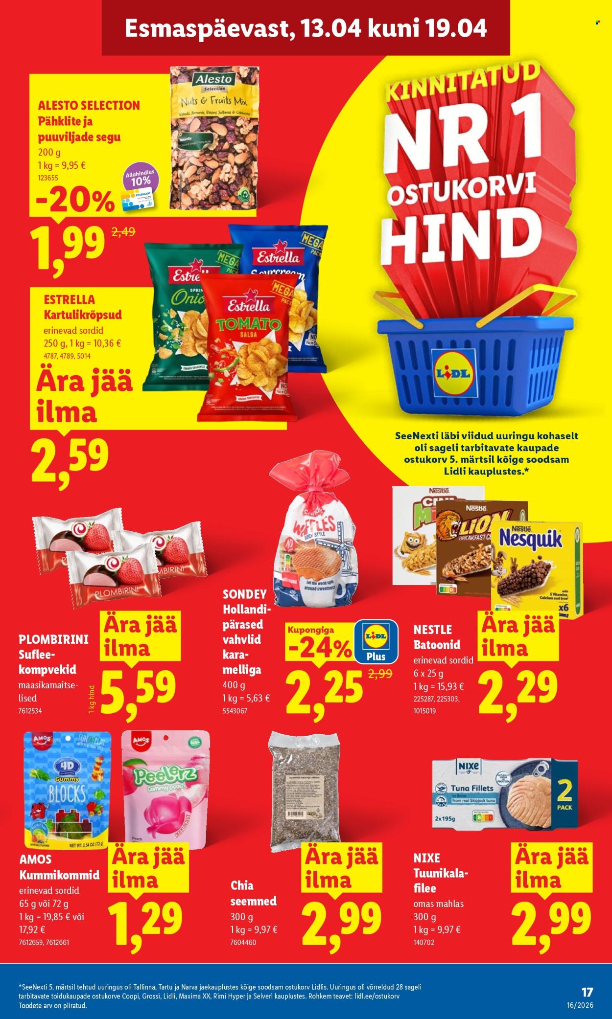 Lidl kliendileht - Kliendileht (13.04 - 19.04.2026)