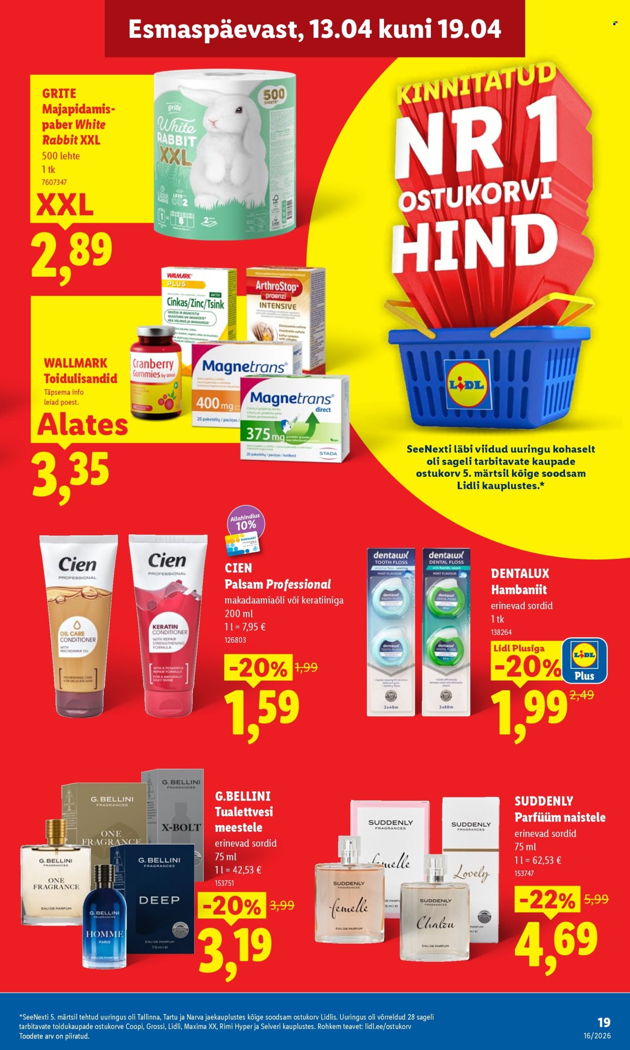Lidl kliendileht - Kliendileht (13.04 - 19.04.2026)