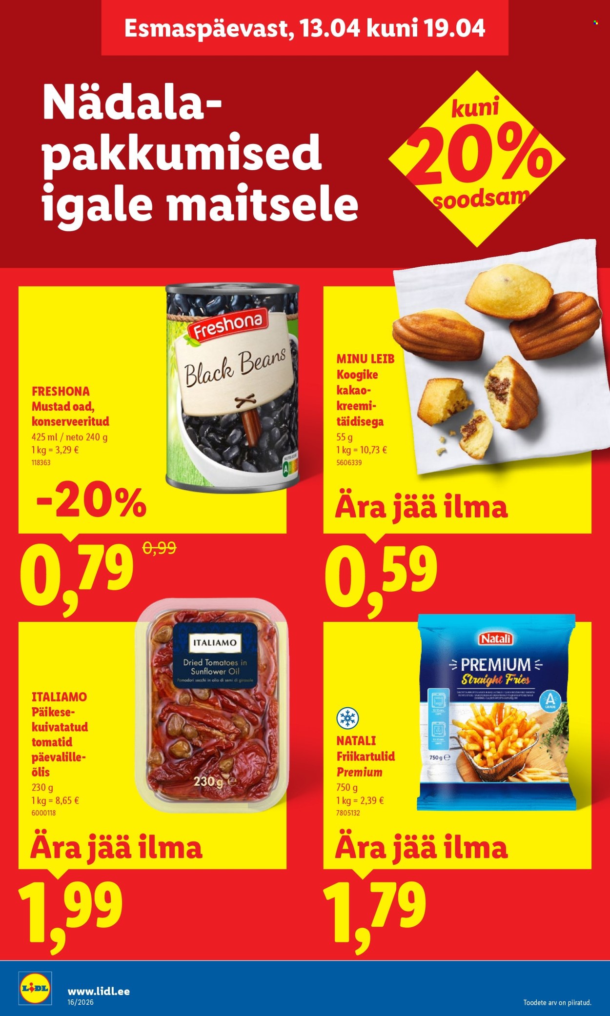 Lidl kliendileht - Kliendileht (13.04 - 19.04.2026)