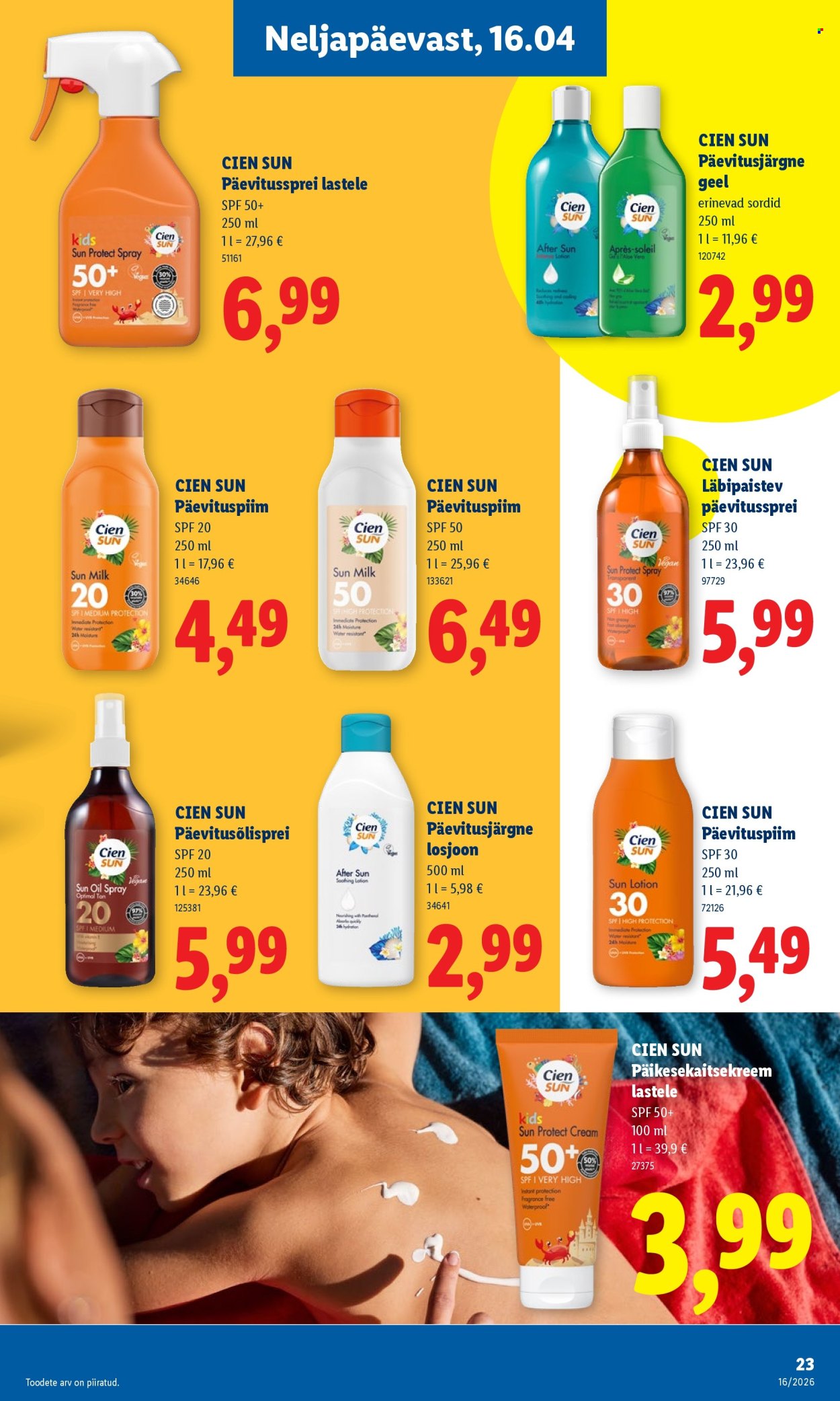 Lidl kliendileht - Kliendileht (13.04 - 19.04.2026)