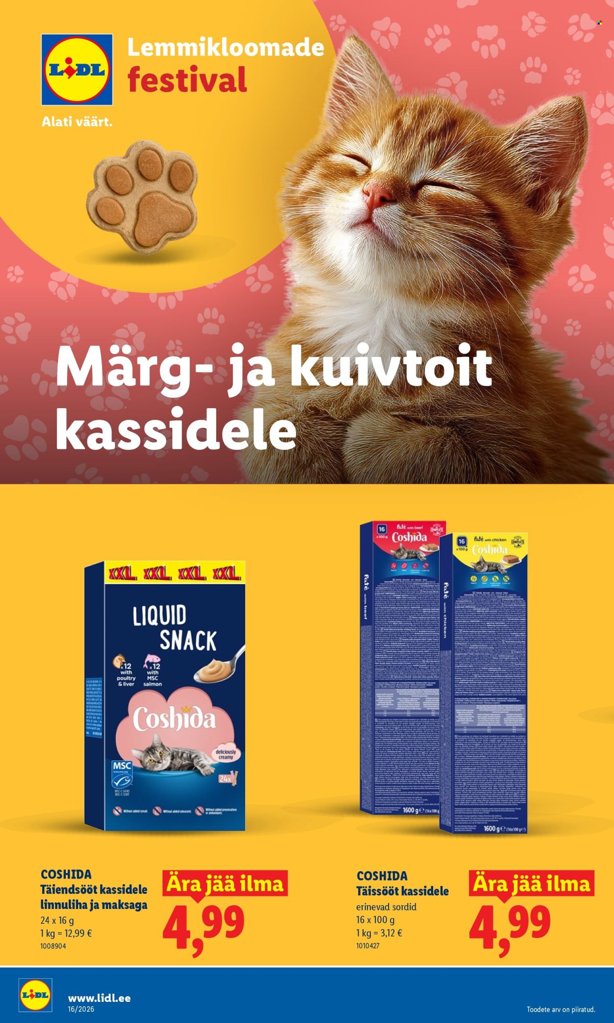 Lidl kliendileht - Kliendileht (13.04 - 19.04.2026)