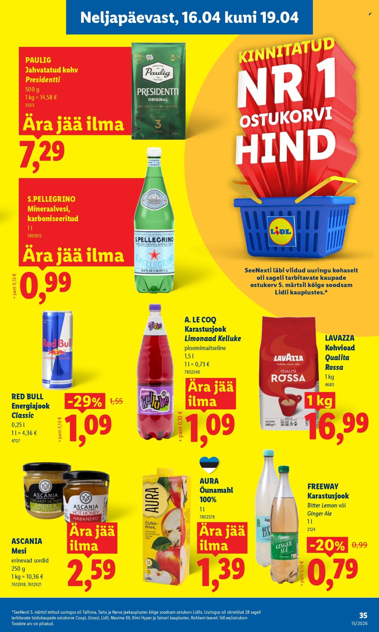 Lidl kliendileht - Kliendileht (13.04 - 19.04.2026)