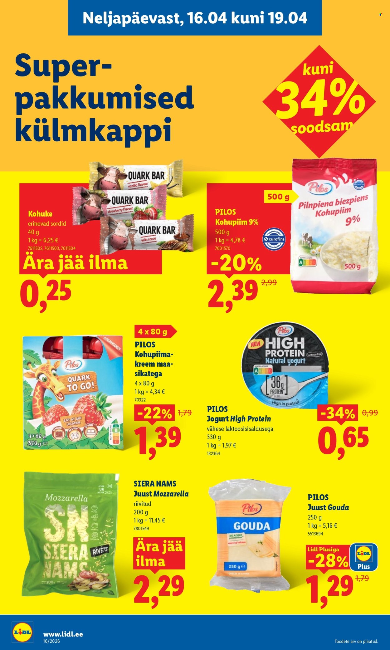 Lidl kliendileht - Kliendileht (13.04 - 19.04.2026)