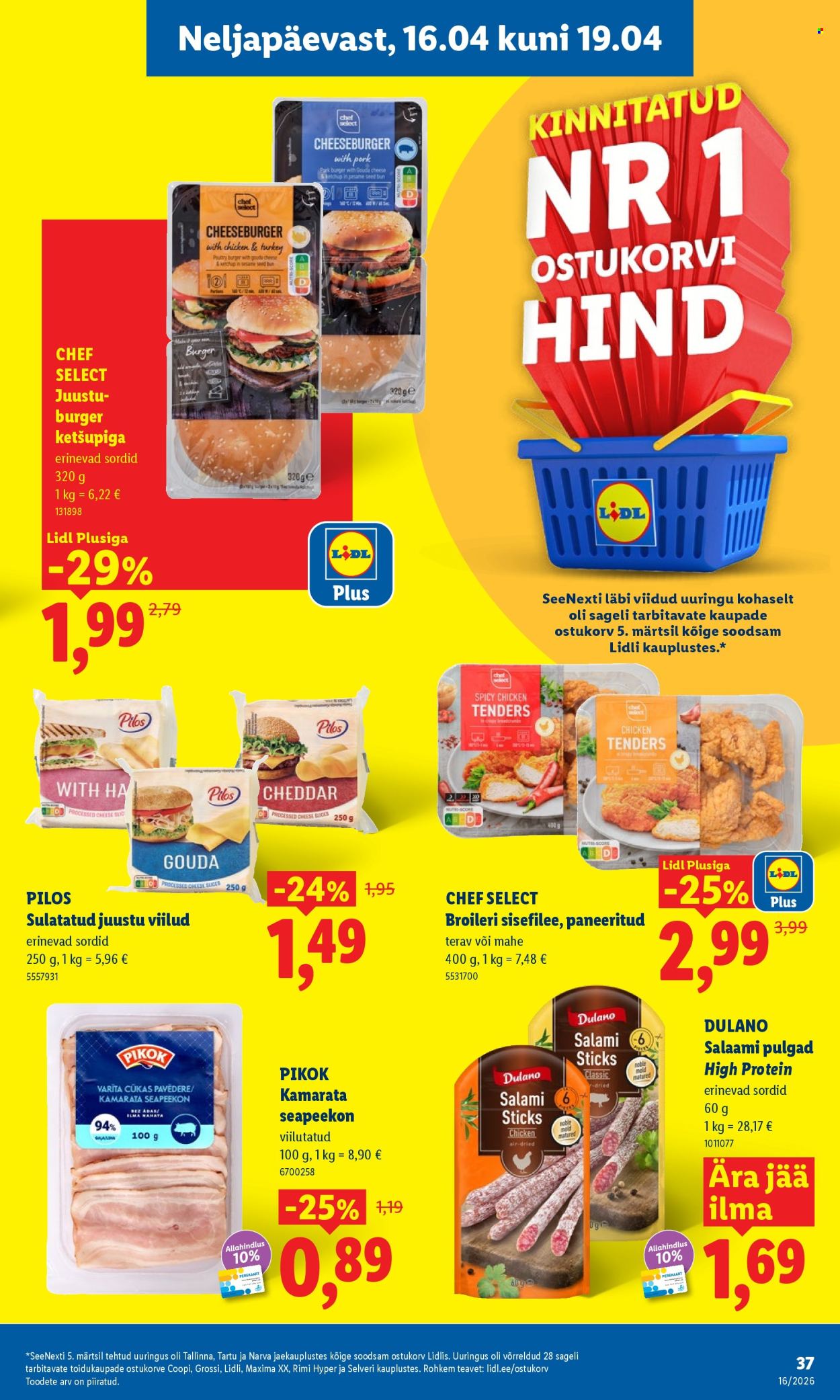 Lidl kliendileht - Kliendileht (13.04 - 19.04.2026)