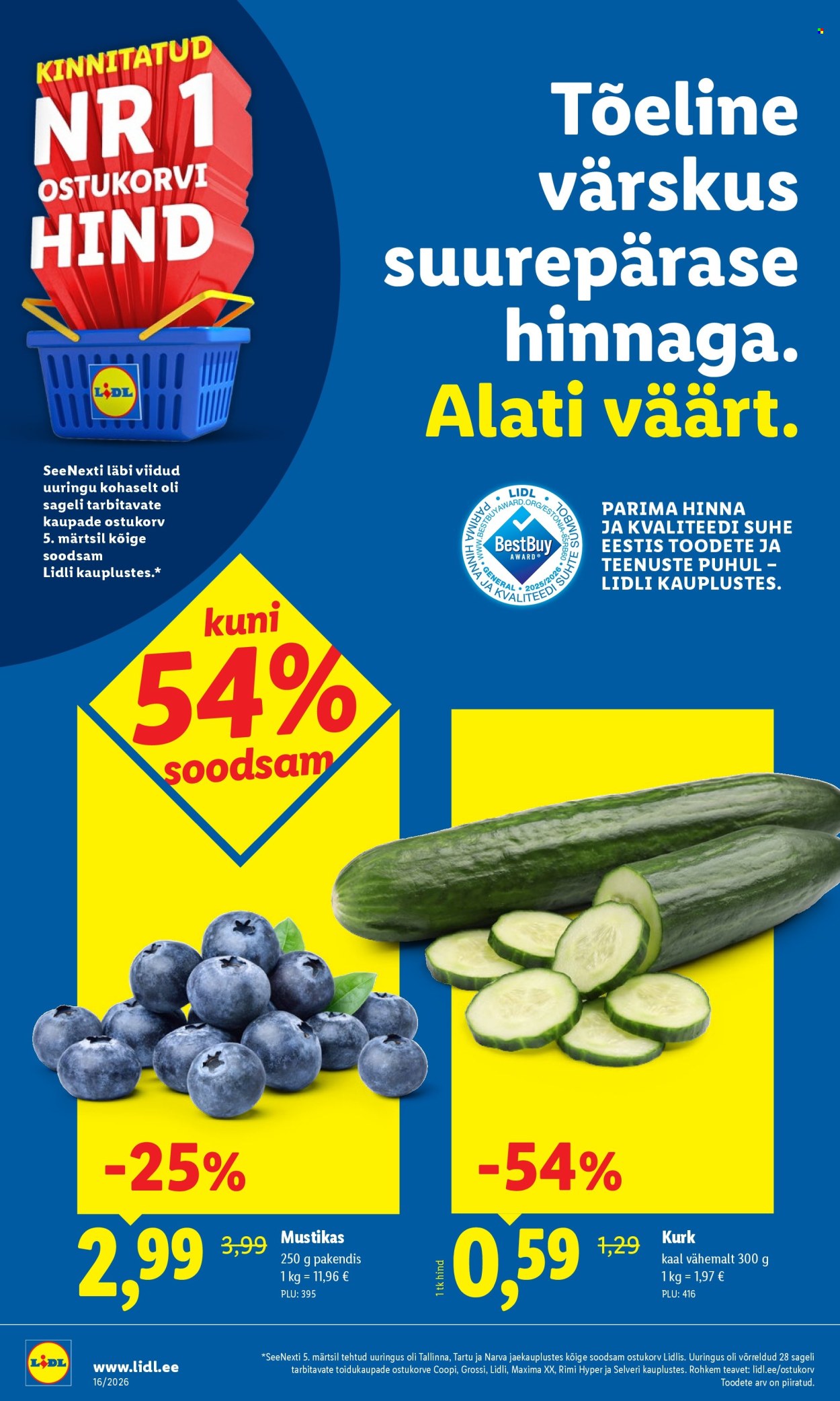 Lidl kliendileht - Kliendileht (13.04 - 19.04.2026)