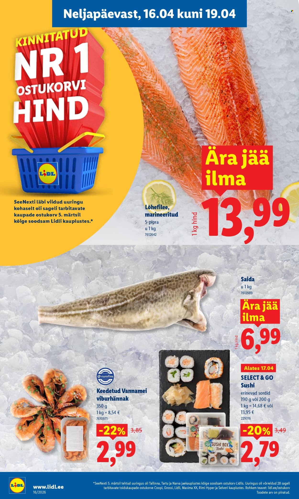 Lidl kliendileht - Kliendileht (13.04 - 19.04.2026)