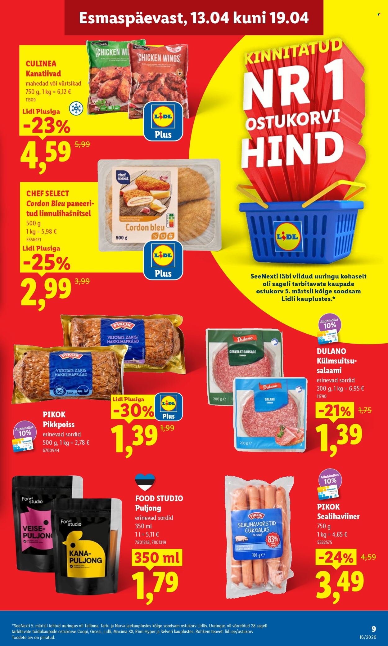 Lidl kliendileht - Kliendileht (13.04 - 19.04.2026)