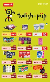 Rimi kliendileht - tudish - piip (1.07 - 7.07.2025)
