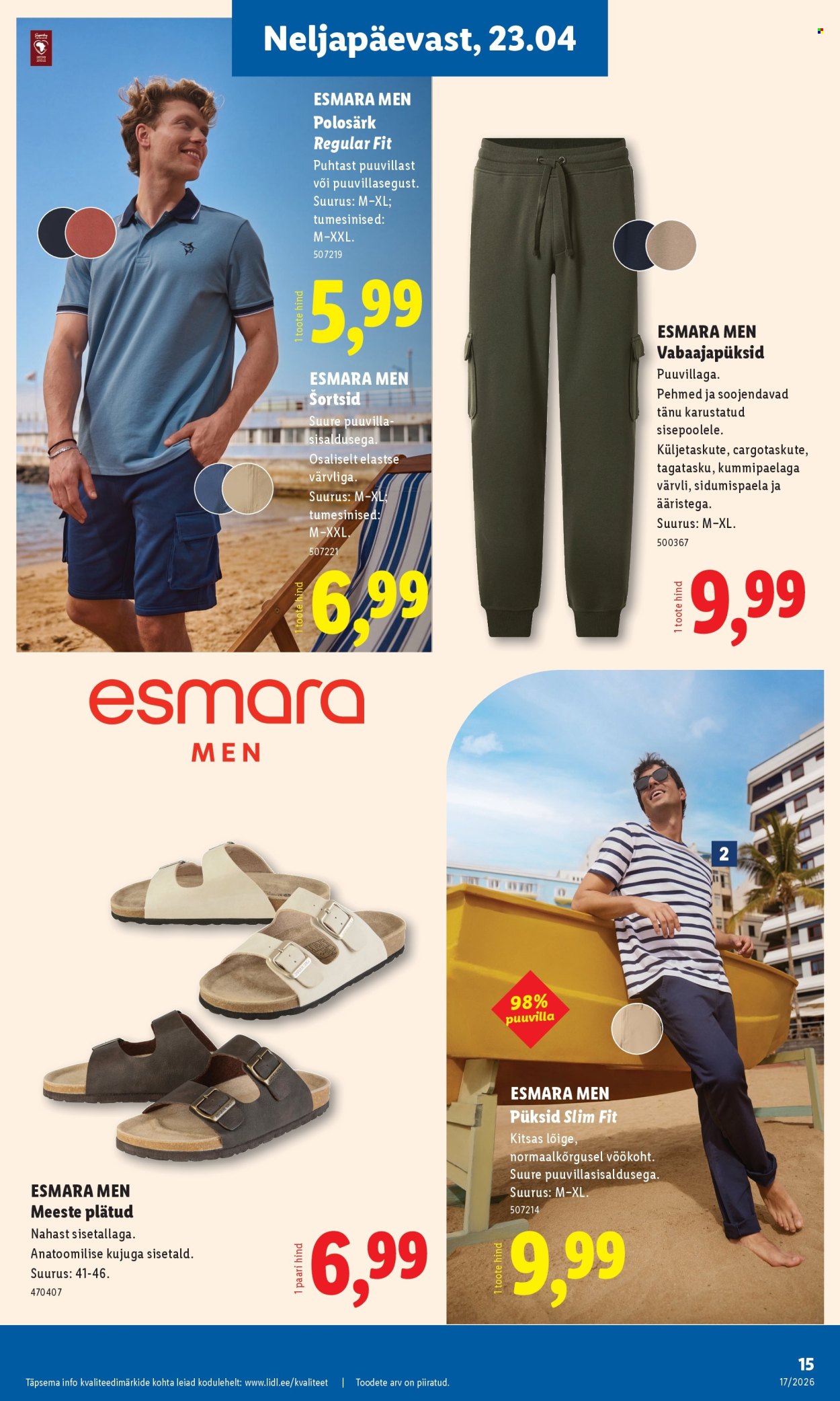 Lidl kliendileht - Tööstuskaupade pakkumised (20.04 - 26.04.2026)