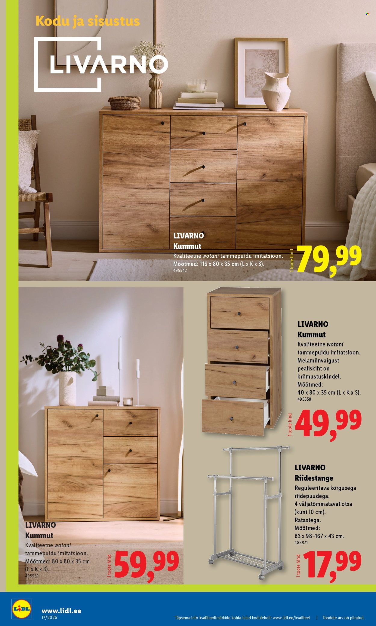 Lidl kliendileht - Tööstuskaupade pakkumised (20.04 - 26.04.2026)