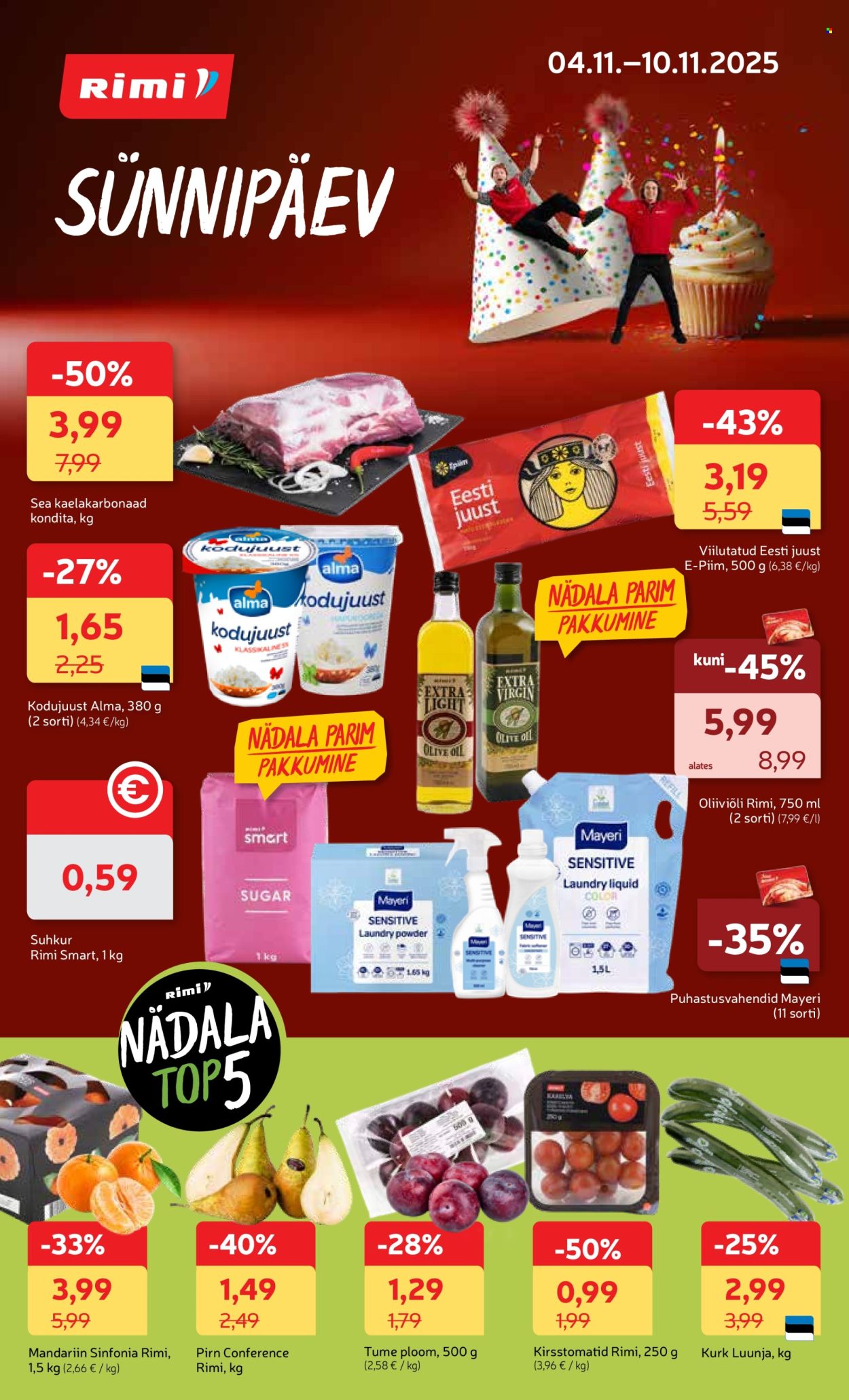 Rimi kliendileht - Kliendileht (4.11 - 10.11.2025)