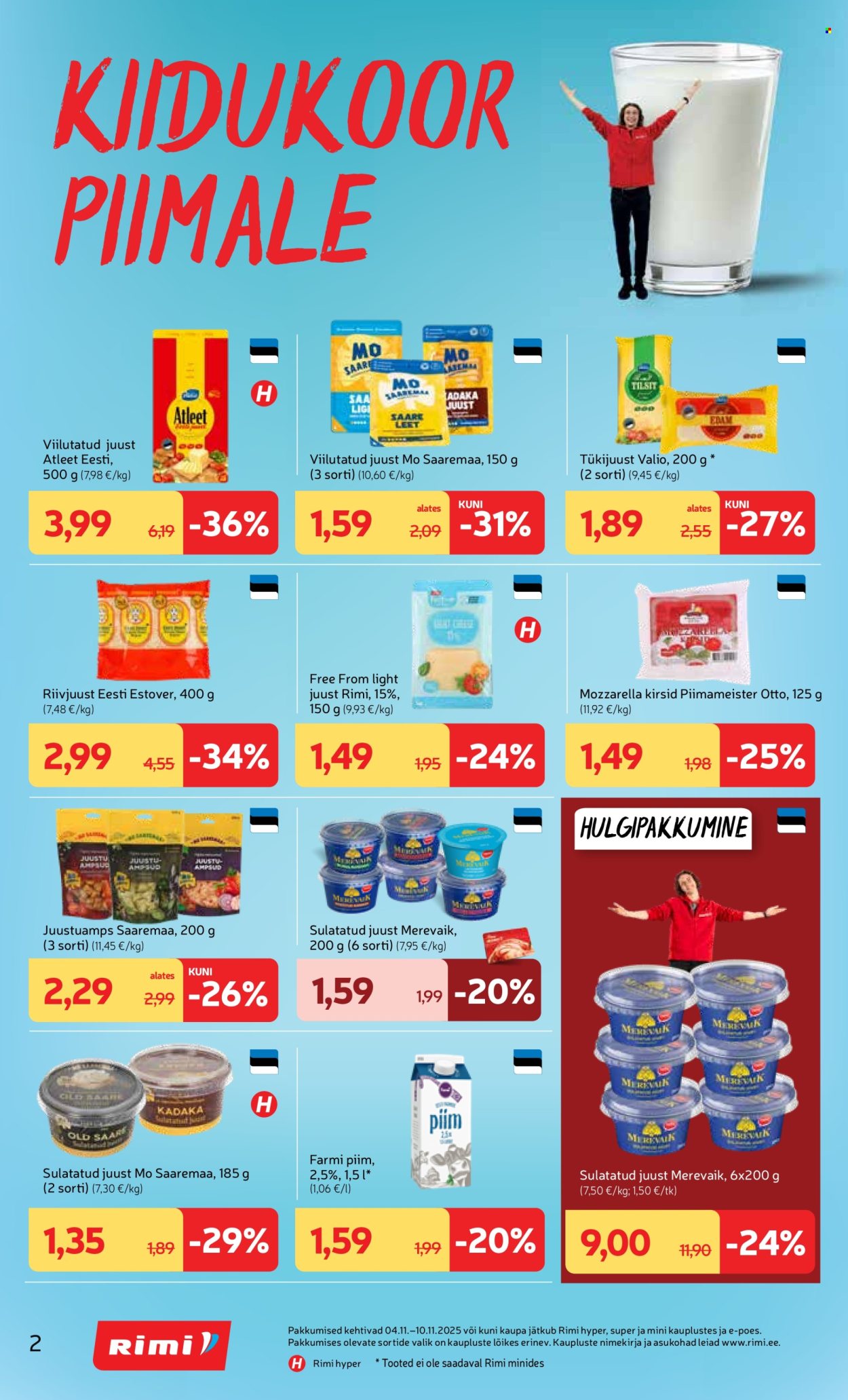 Rimi kliendileht - Kliendileht (4.11 - 10.11.2025)
