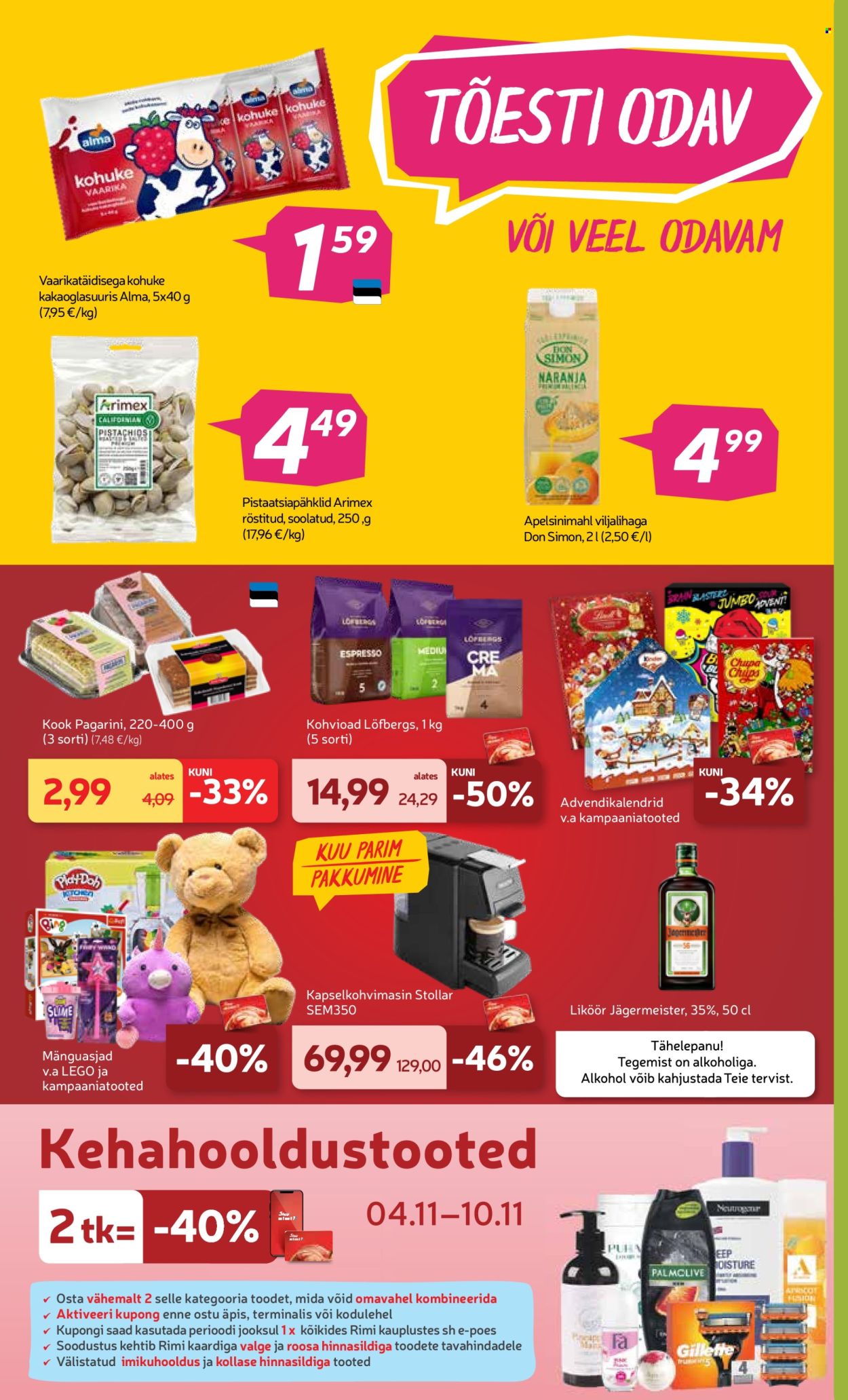 Rimi kliendileht - Kliendileht (4.11 - 10.11.2025)