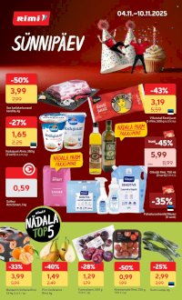 Rimi kliendileht - Kliendileht (4.11 - 10.11.2025)