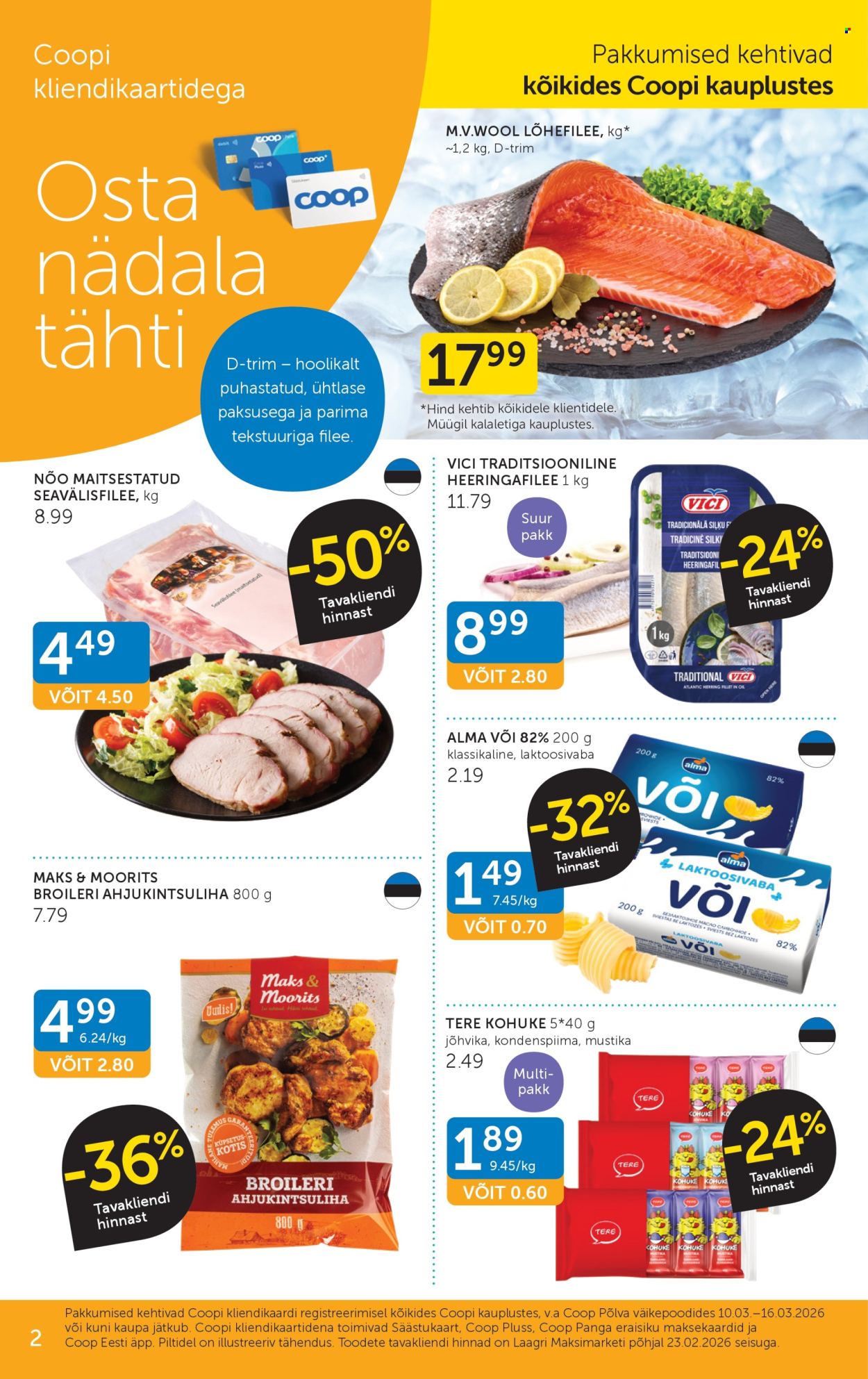 Coop kliendileht (10.03 - 16.03.2026)