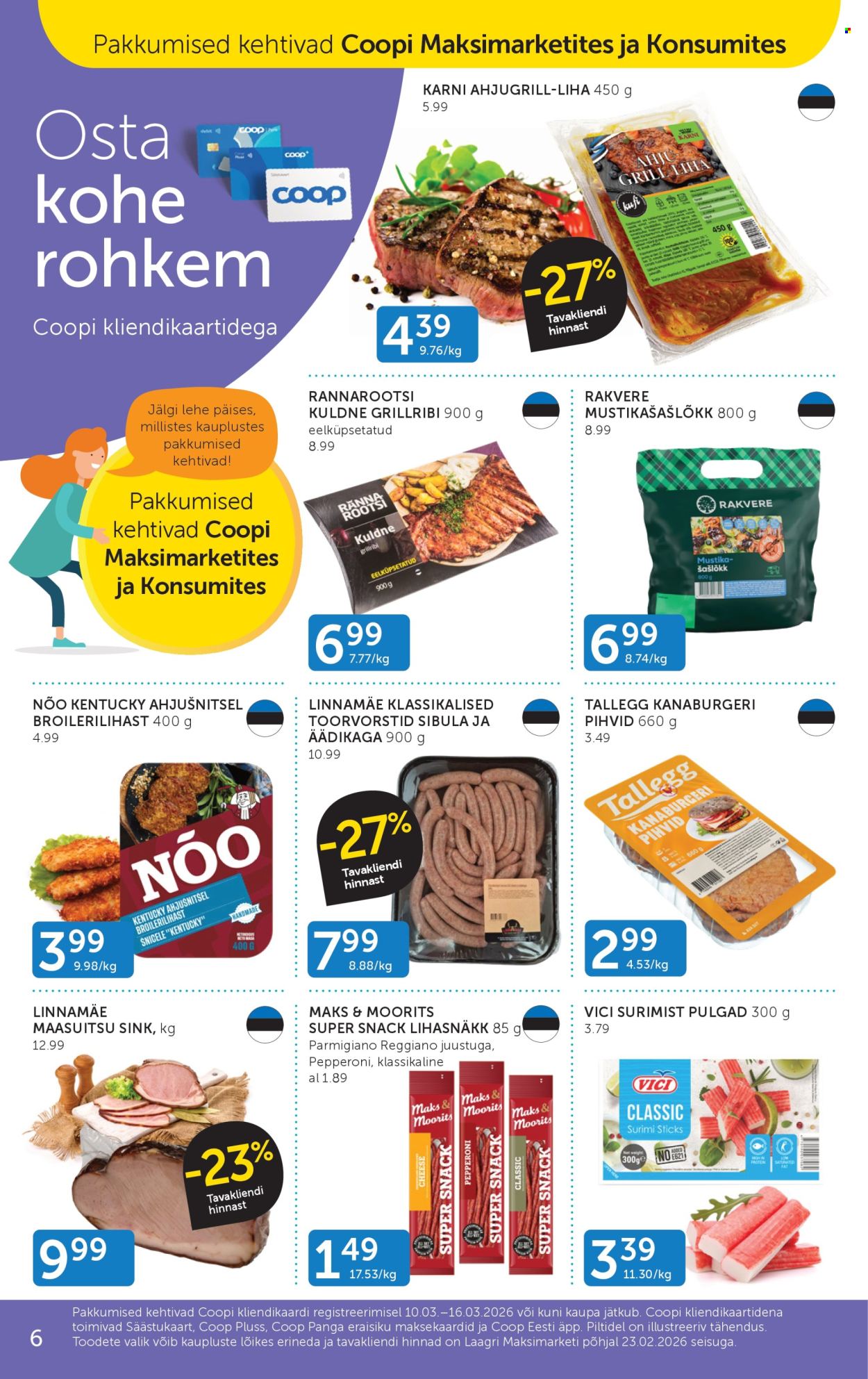Coop kliendileht (10.03 - 16.03.2026)
