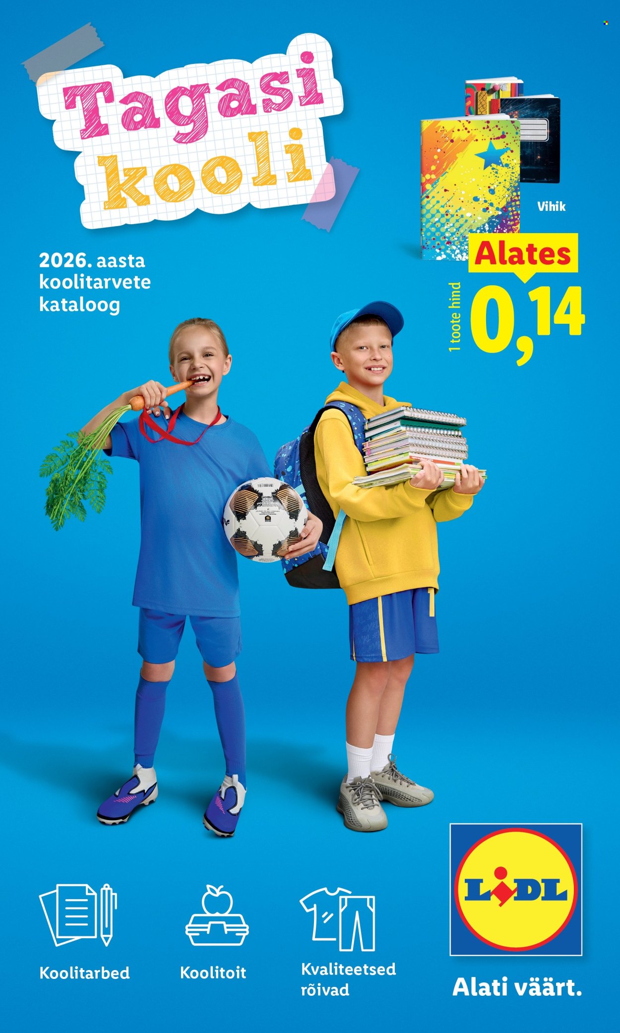 Lidl kliendileht - Tagasi kooli