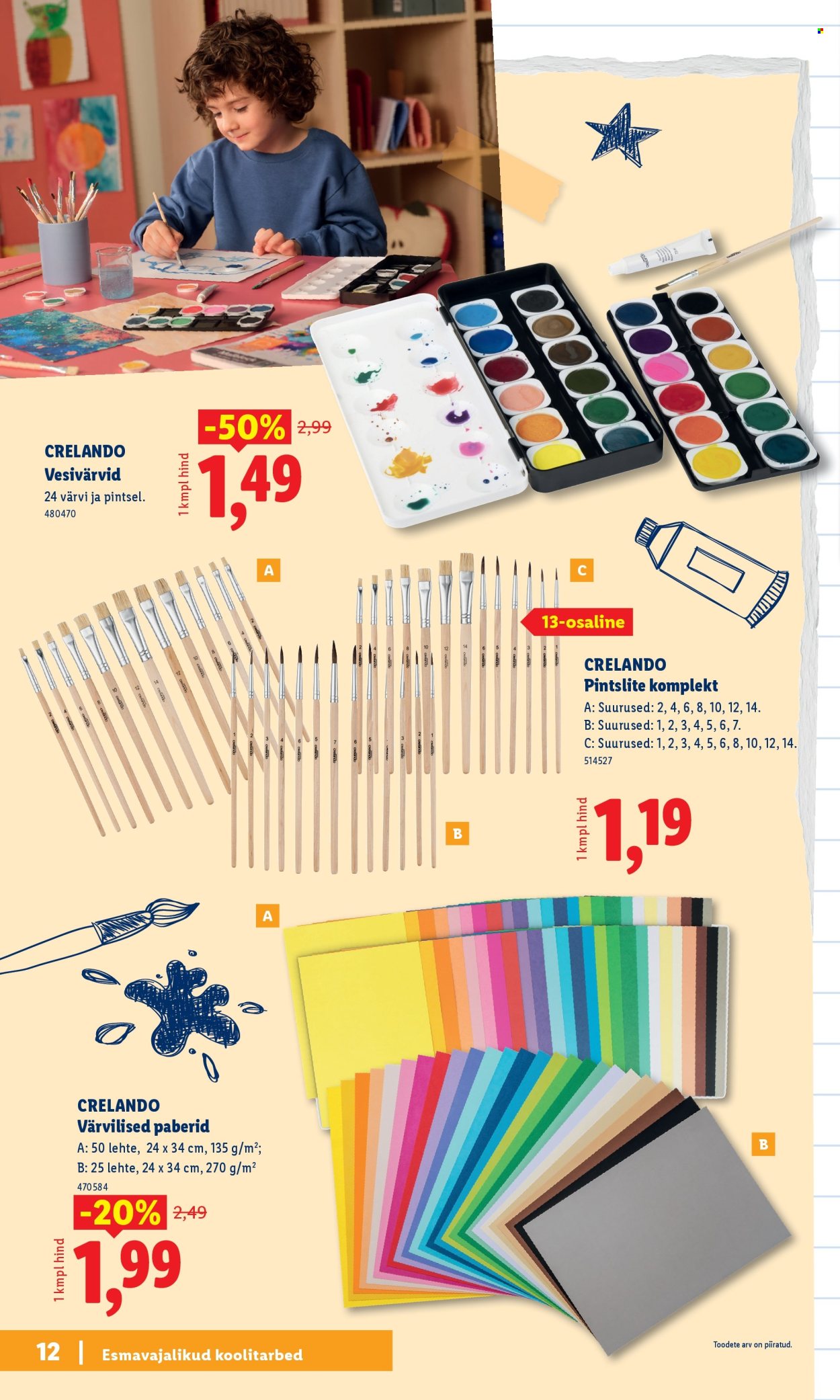 Lidl kliendileht - Tagasi kooli