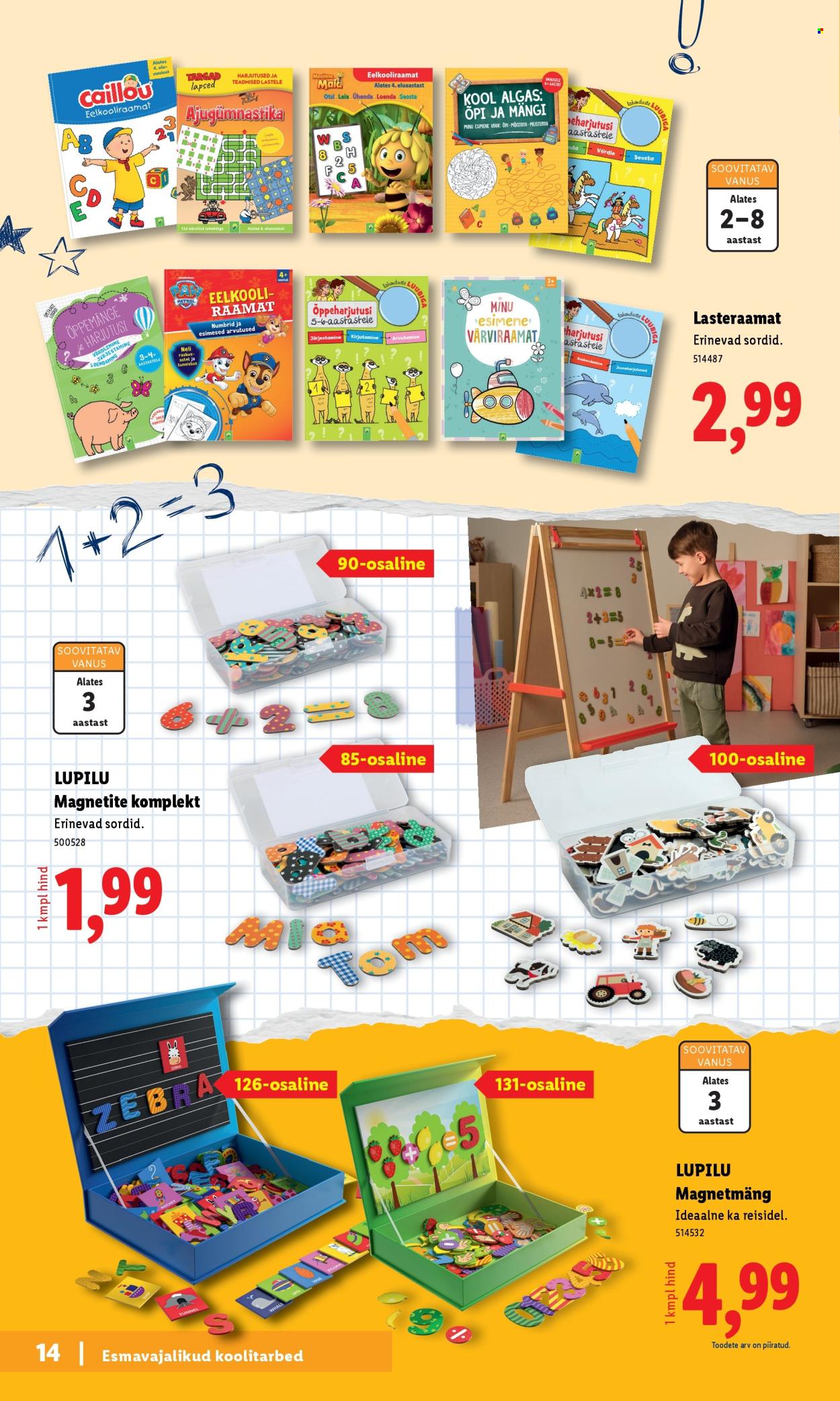 Lidl kliendileht - Tagasi kooli