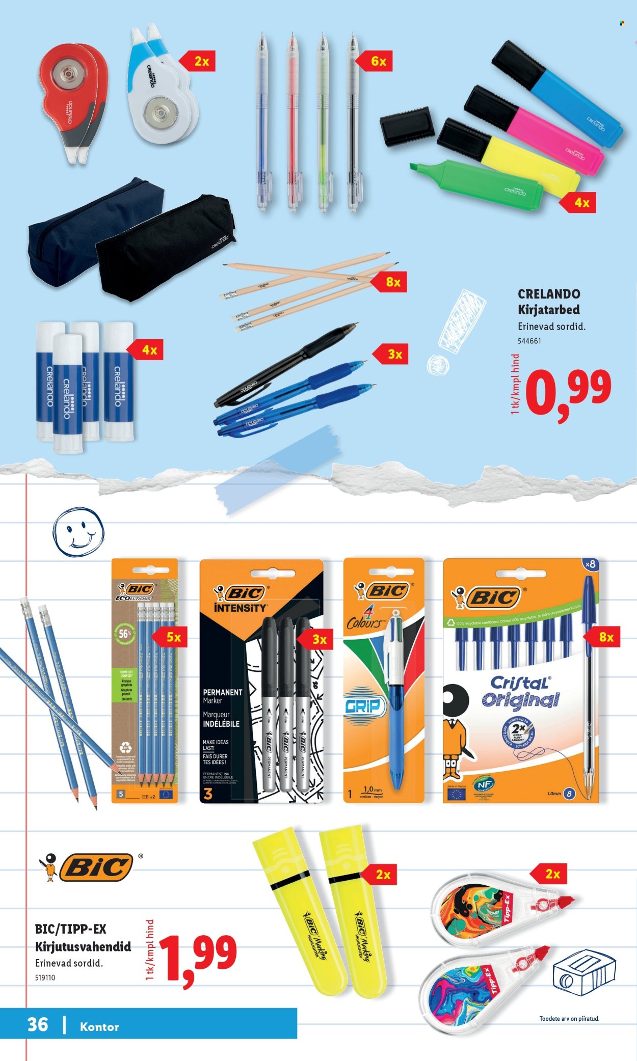 Lidl kliendileht - Tagasi kooli