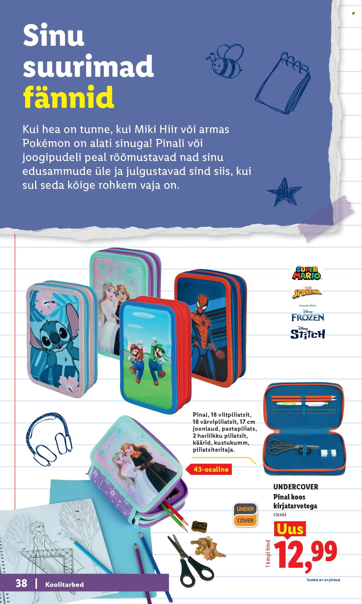 Lidl kliendileht - Tagasi kooli