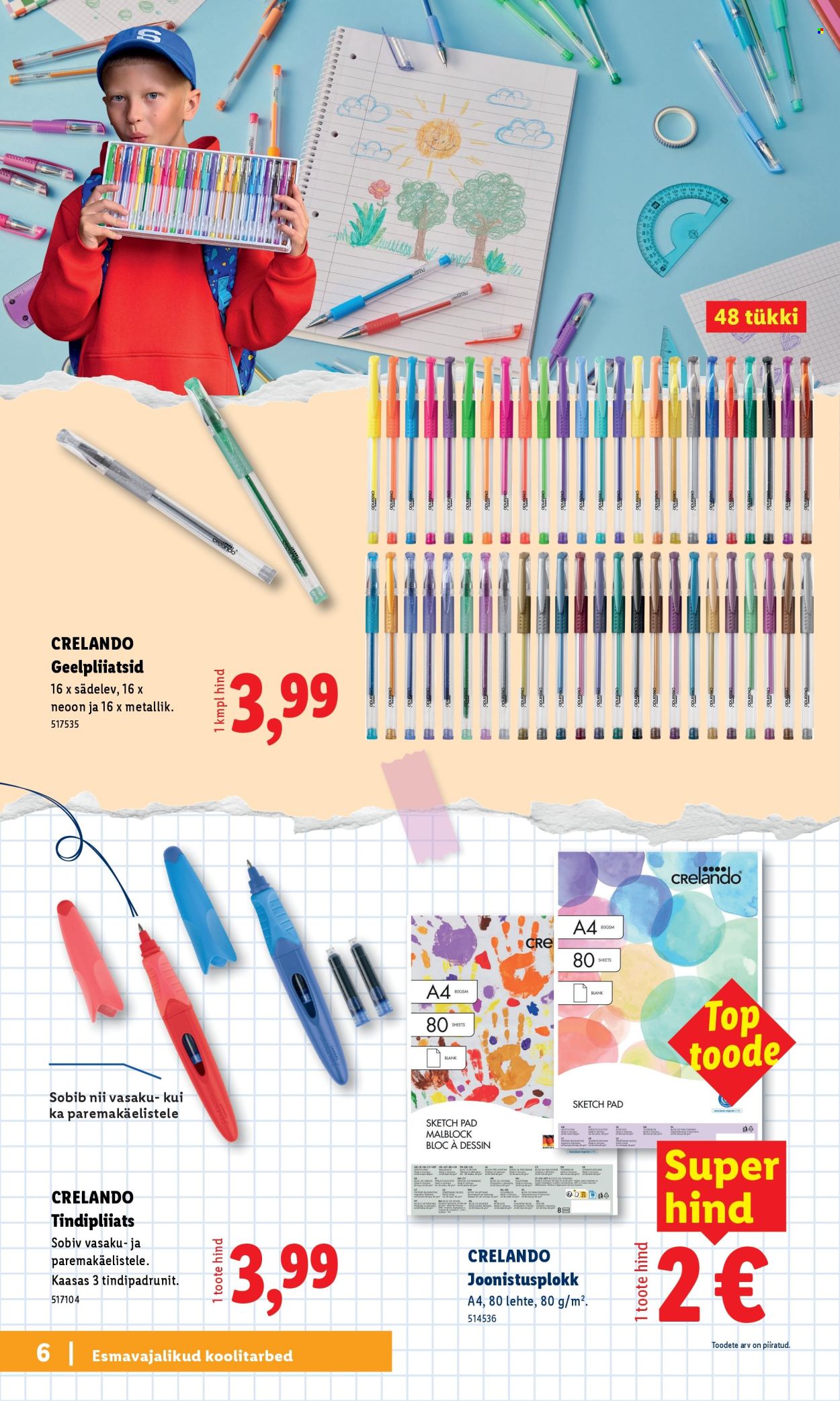 Lidl kliendileht - Tagasi kooli